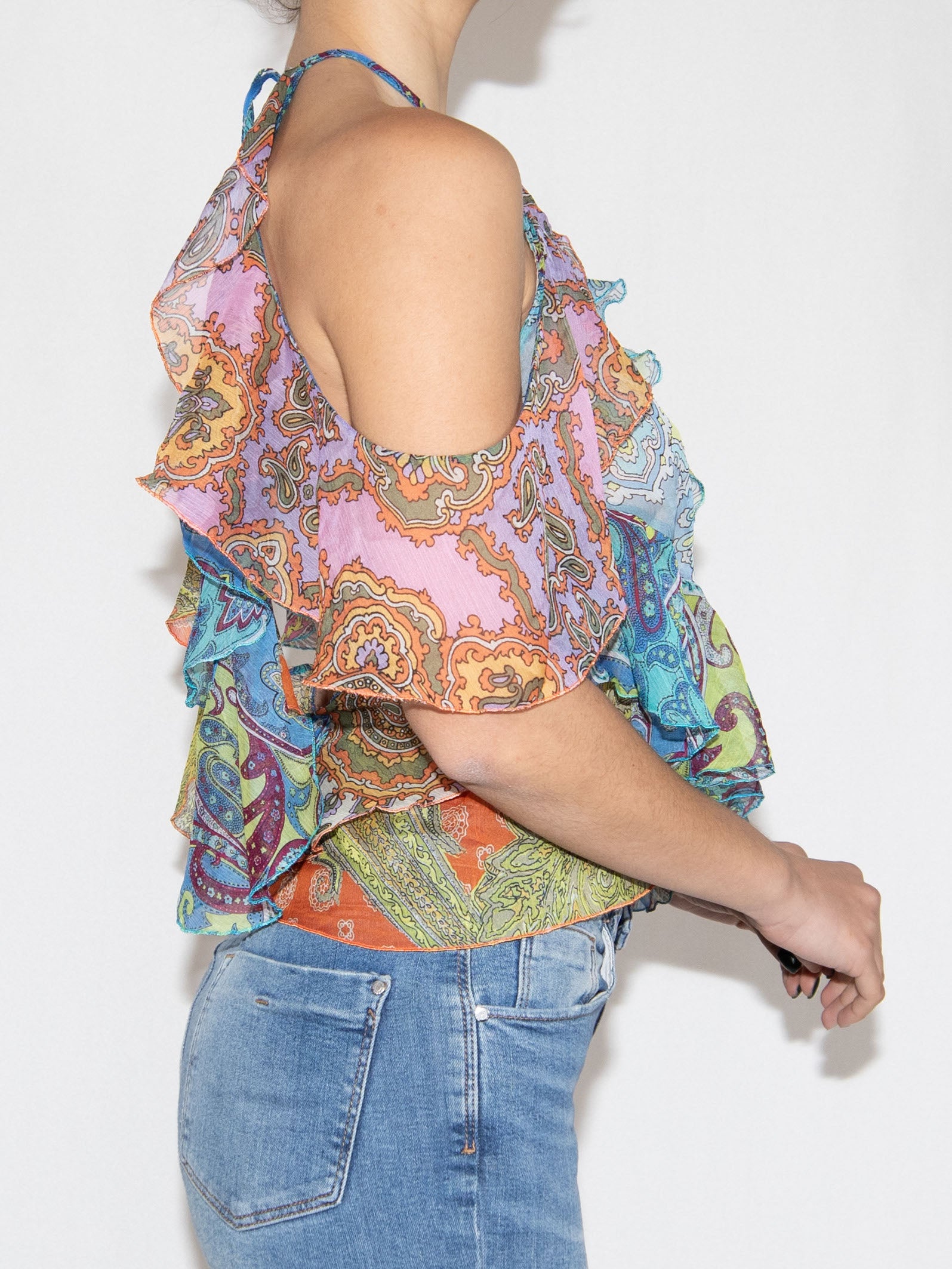 Floral Gipsy Zara Blouse-S Brand New / Zara / S