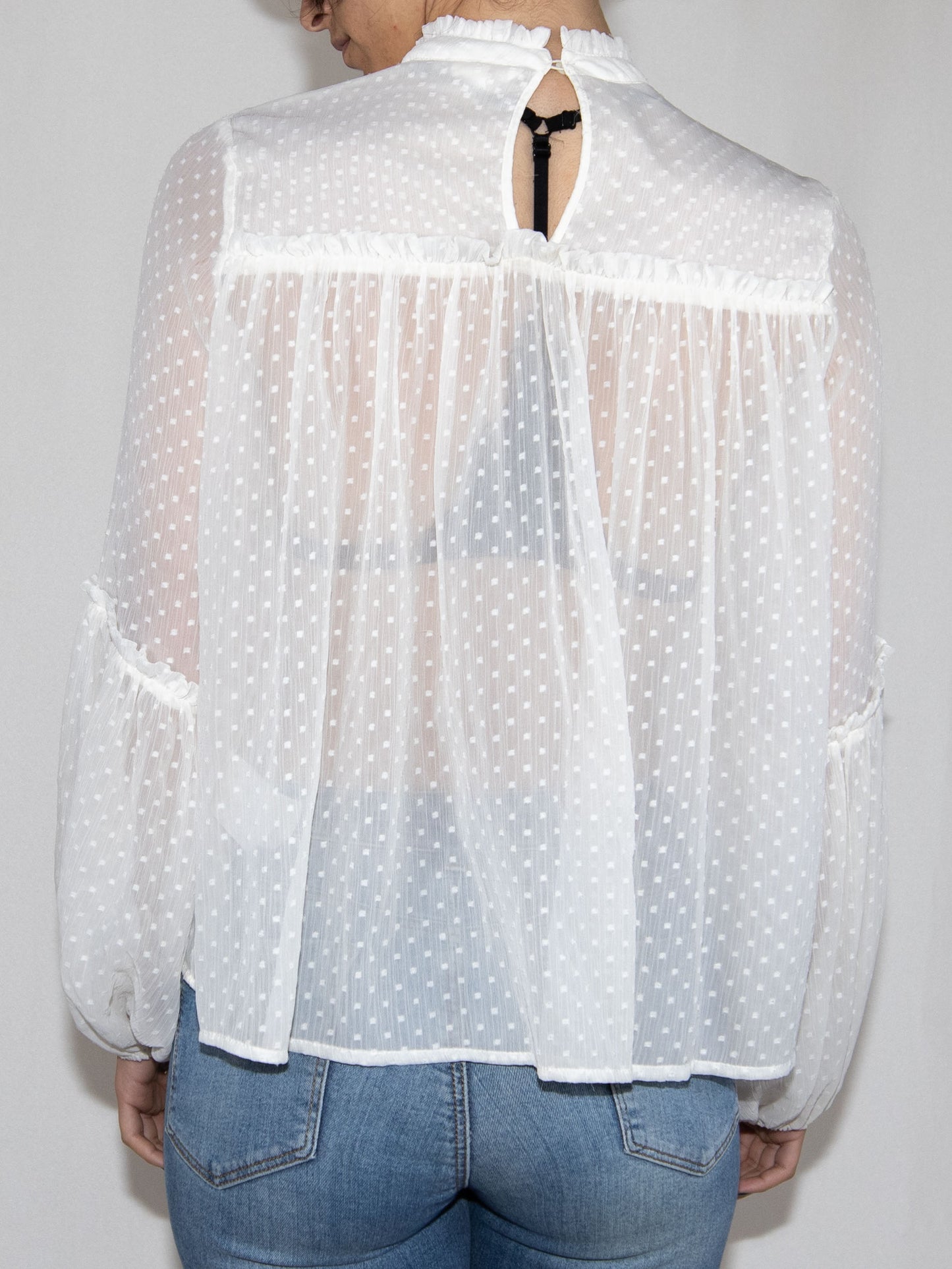 White H&M Blouse-34 Excellent / H&M / 34