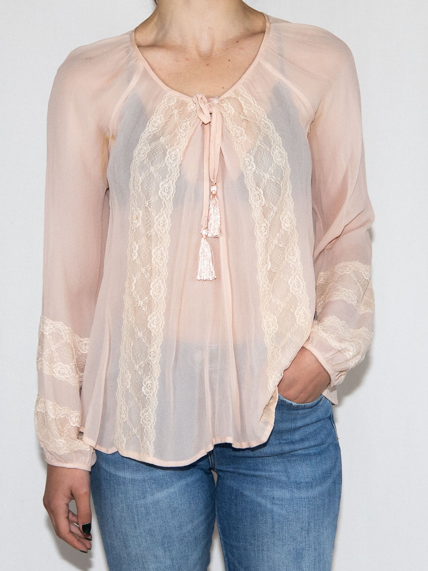 Pink Forever21 Blouse-S Excellent / - / S