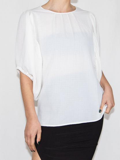 White Mango Blouse-S Excellent / Mango / S