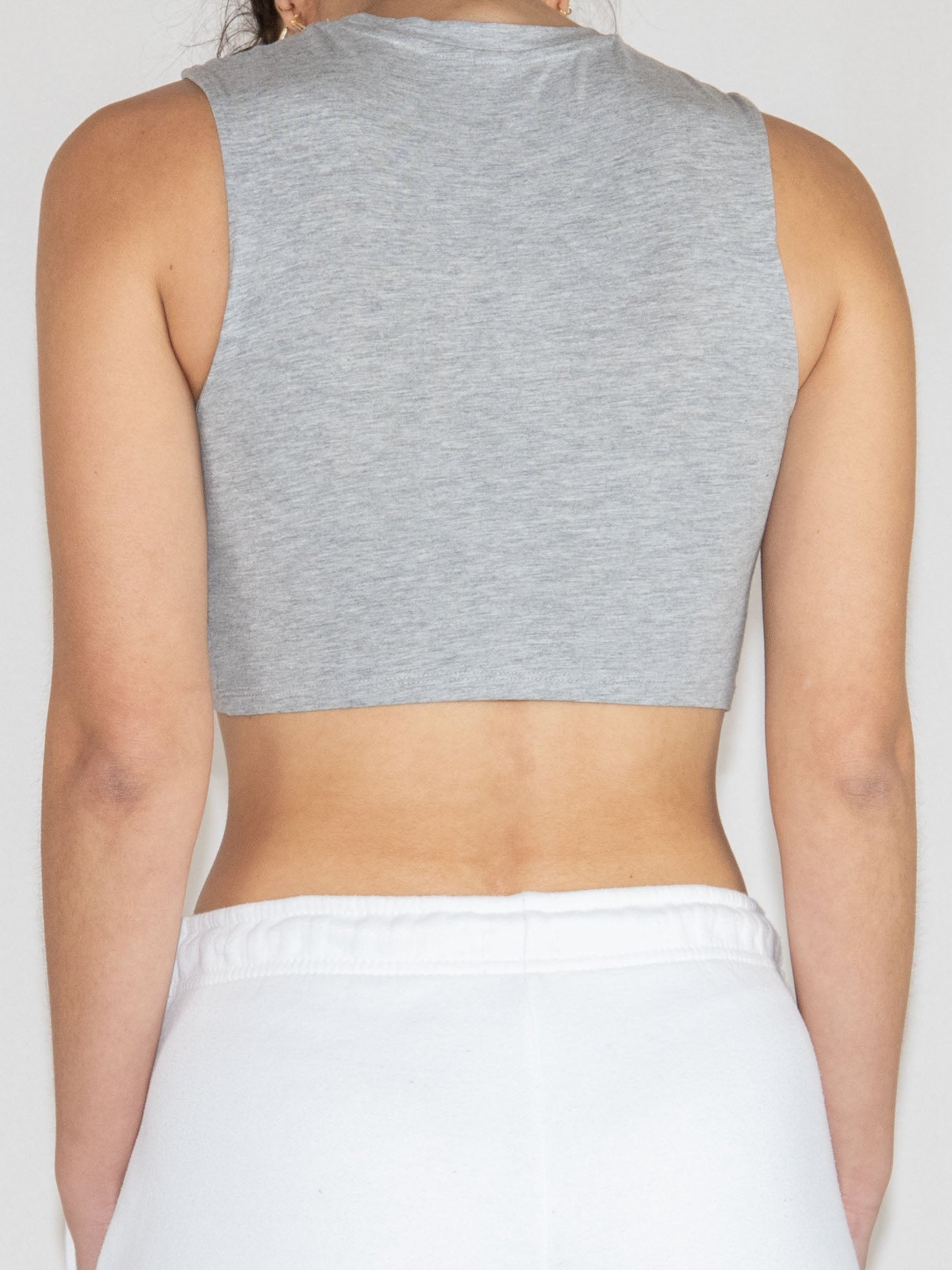 Gray  Crop Top-S Brand New / - / S