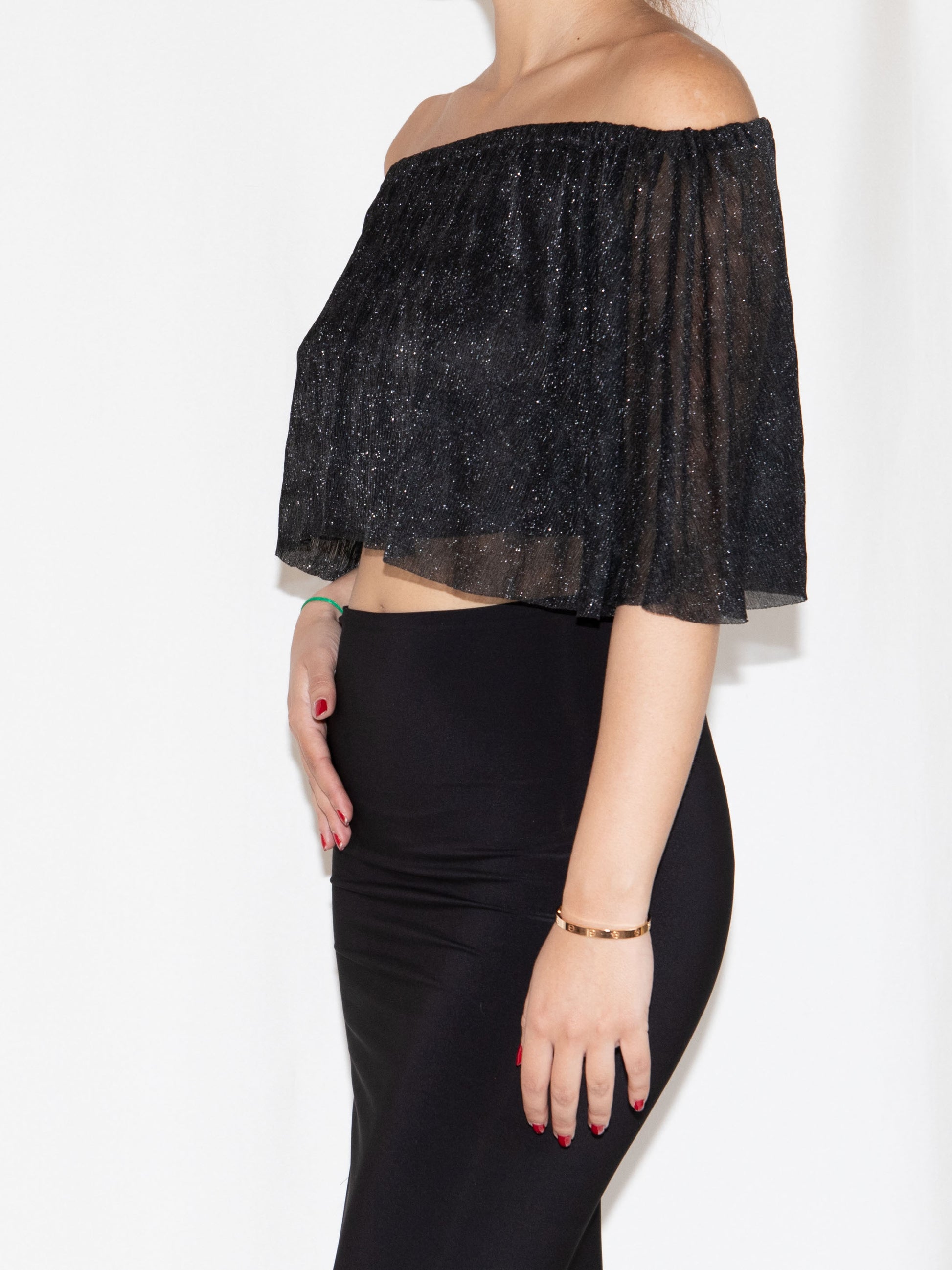 Black Saulei Crop Top-M Excellent / Saulei / M