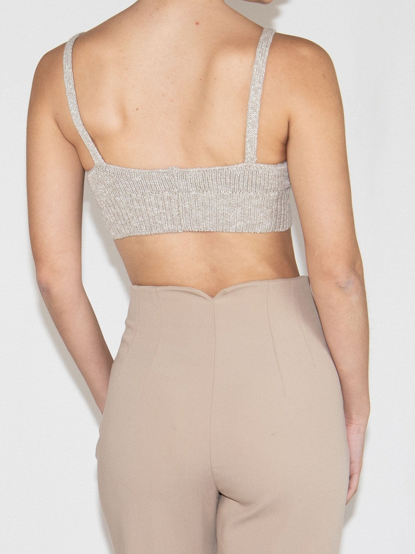 Beige Zara Crop Top-Xs Excellent / Zara / XS