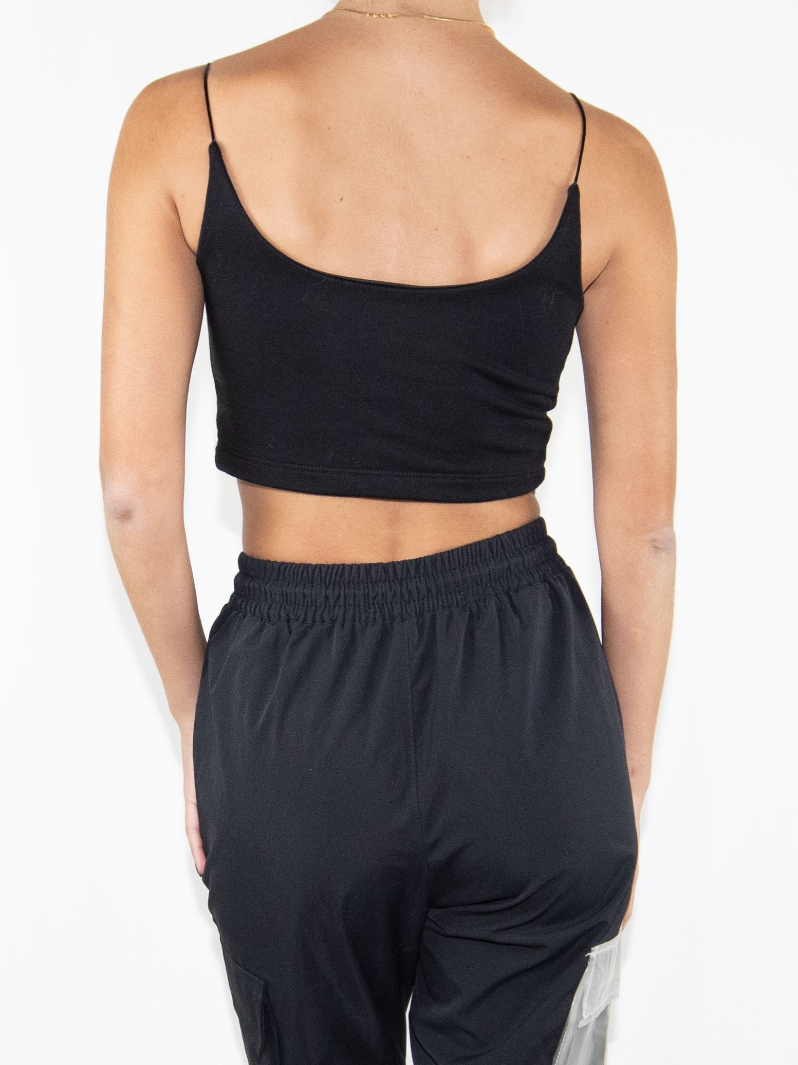 Black Key Couture Crop Top-S-M Excellent / Key Couture / S-M