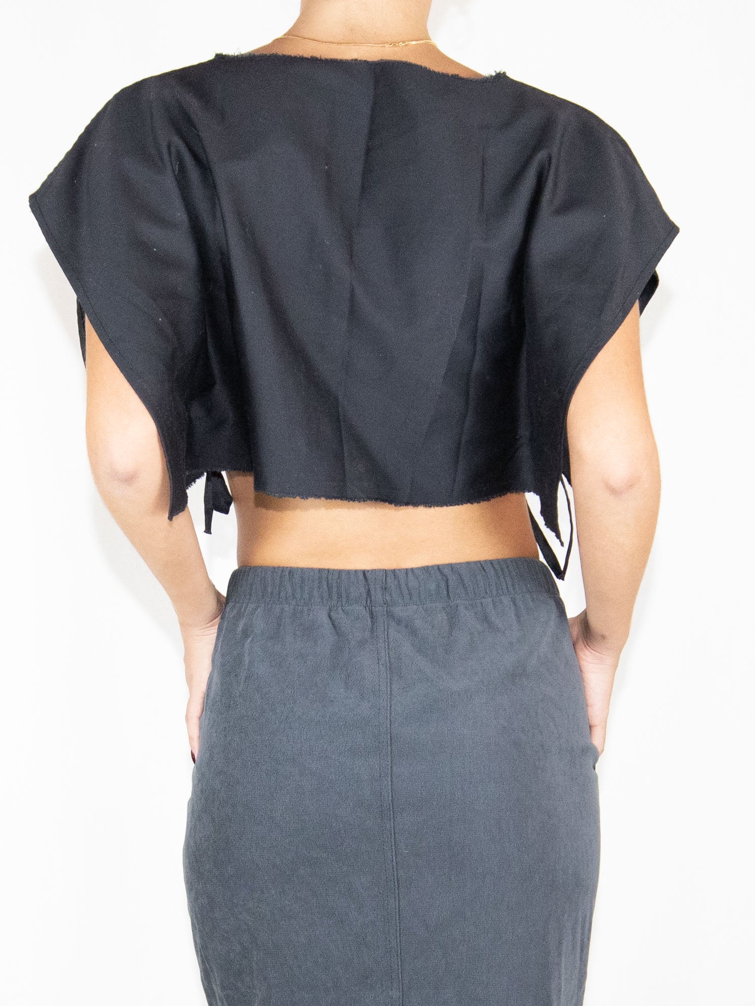 Black  Crop Top-M-L Brand New / - / M-L