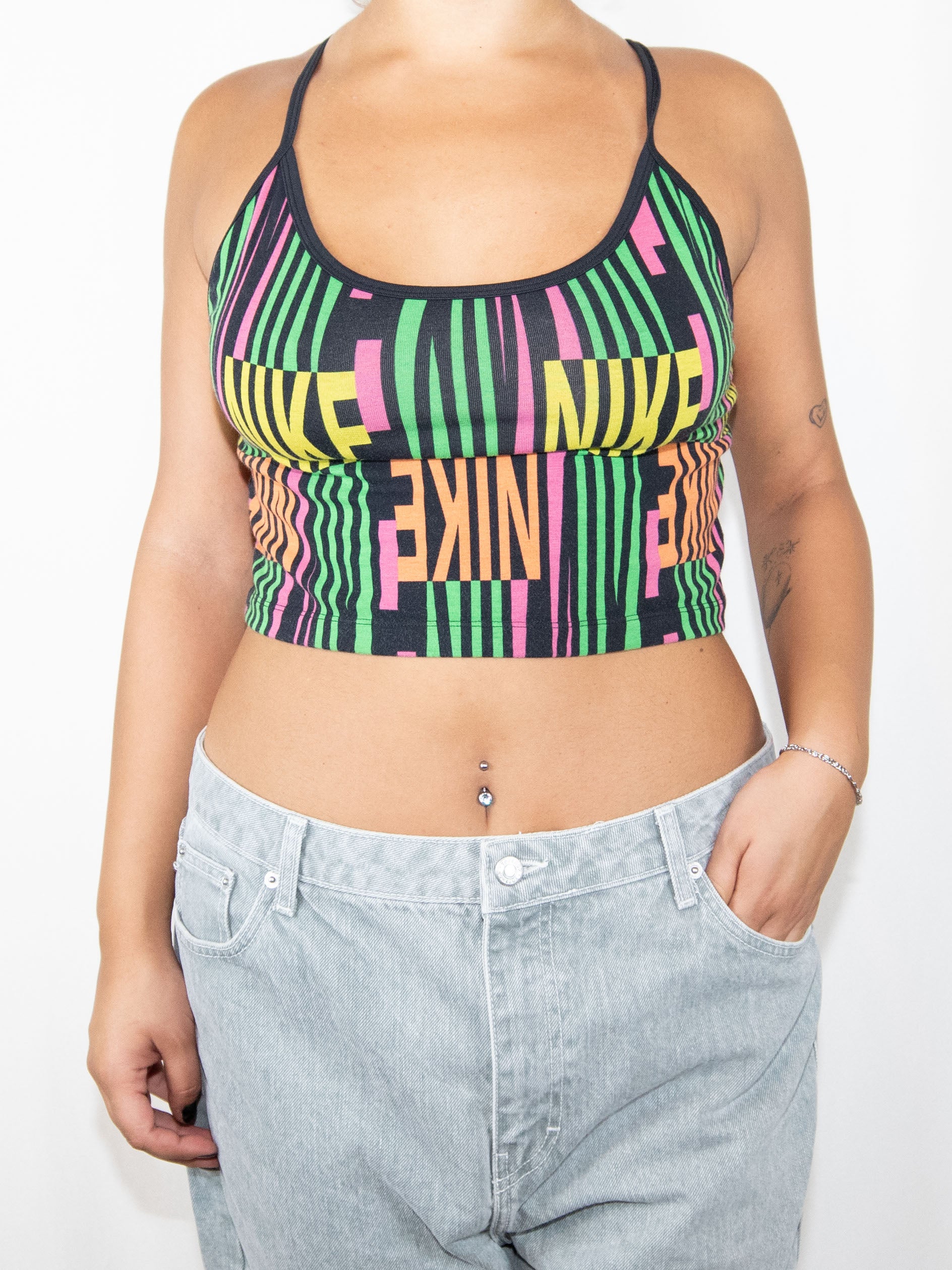 Multicolor Nike Crop Top-M-L Excellent / Nike / M-L