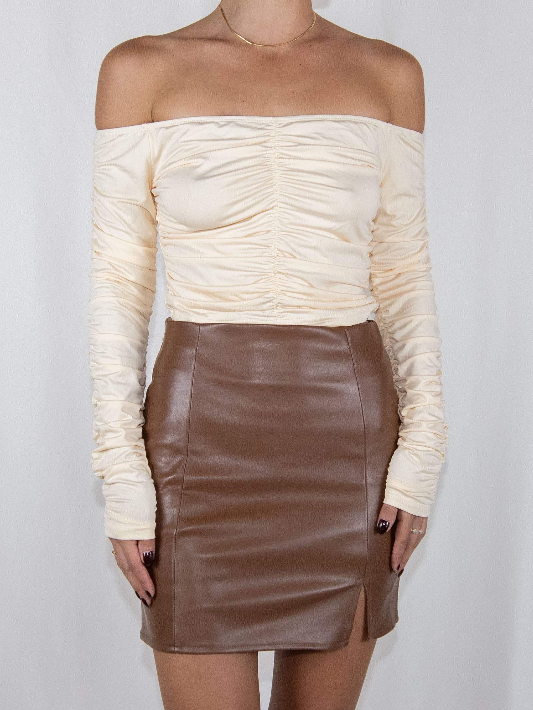 Beige - Crop Top-M Brand New / - / M