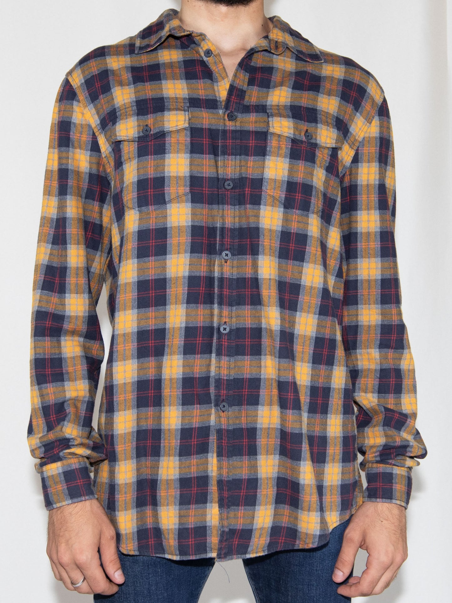 Yellow Square Bershka Shirt-M Excellent / Bershka / M