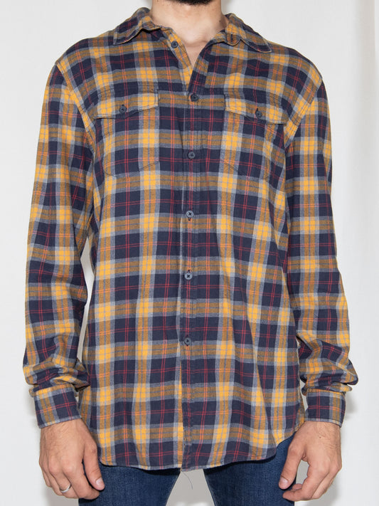 Yellow Square Bershka Shirt-M Excellent / Bershka / M