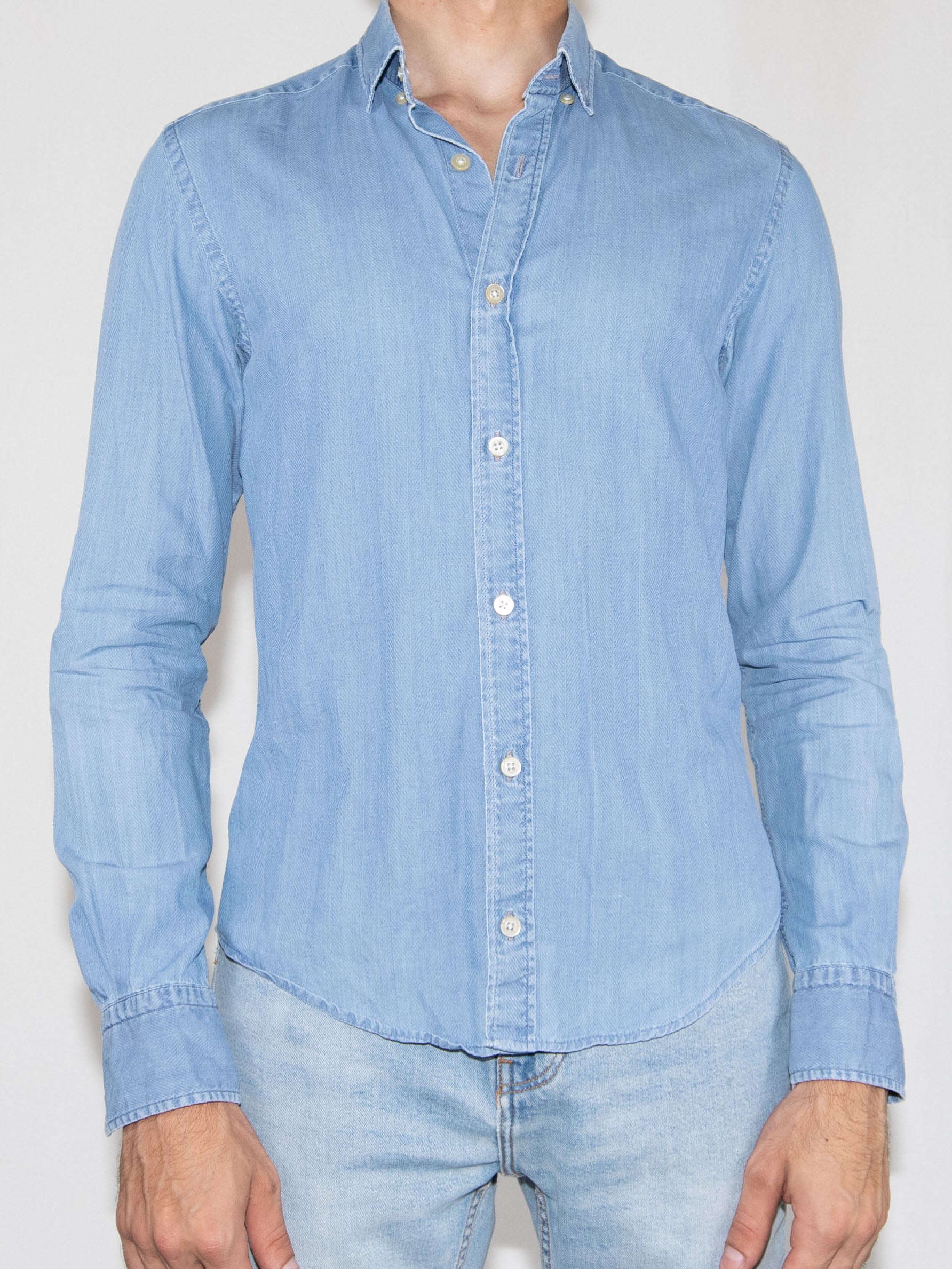 Blue Massimo Dutti Shirt-S Excellent / Massimo Dutti / S