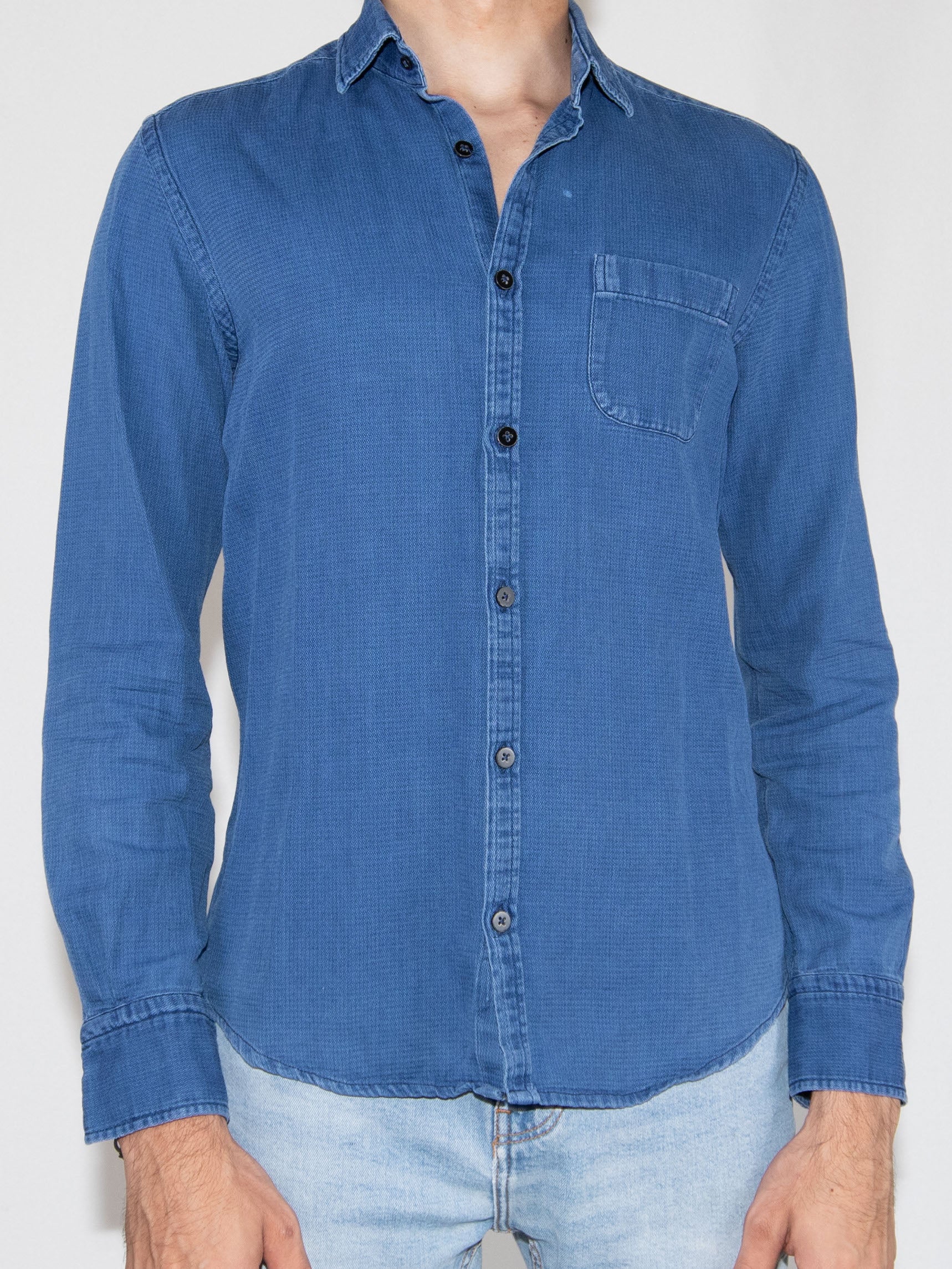 Blue Massimo Dutti Shirt-S Excellent / Massimo Dutti / S