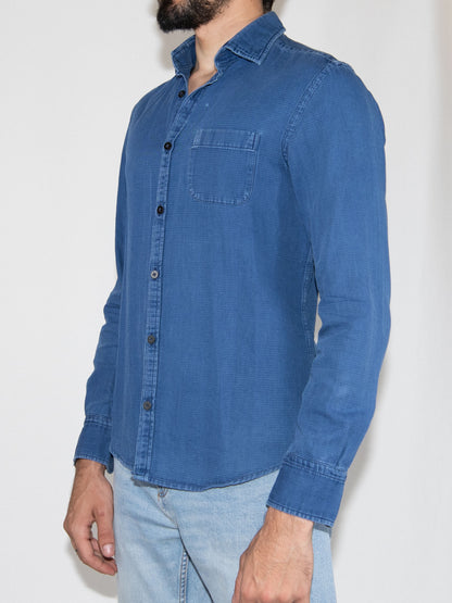 Blue Massimo Dutti Shirt-S Excellent / Massimo Dutti / S