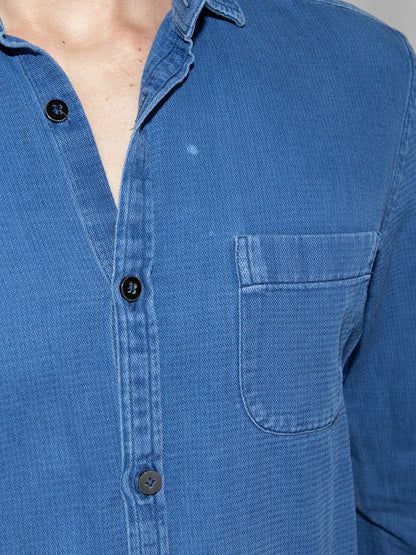 Blue Massimo Dutti Shirt-S Excellent / Massimo Dutti / S