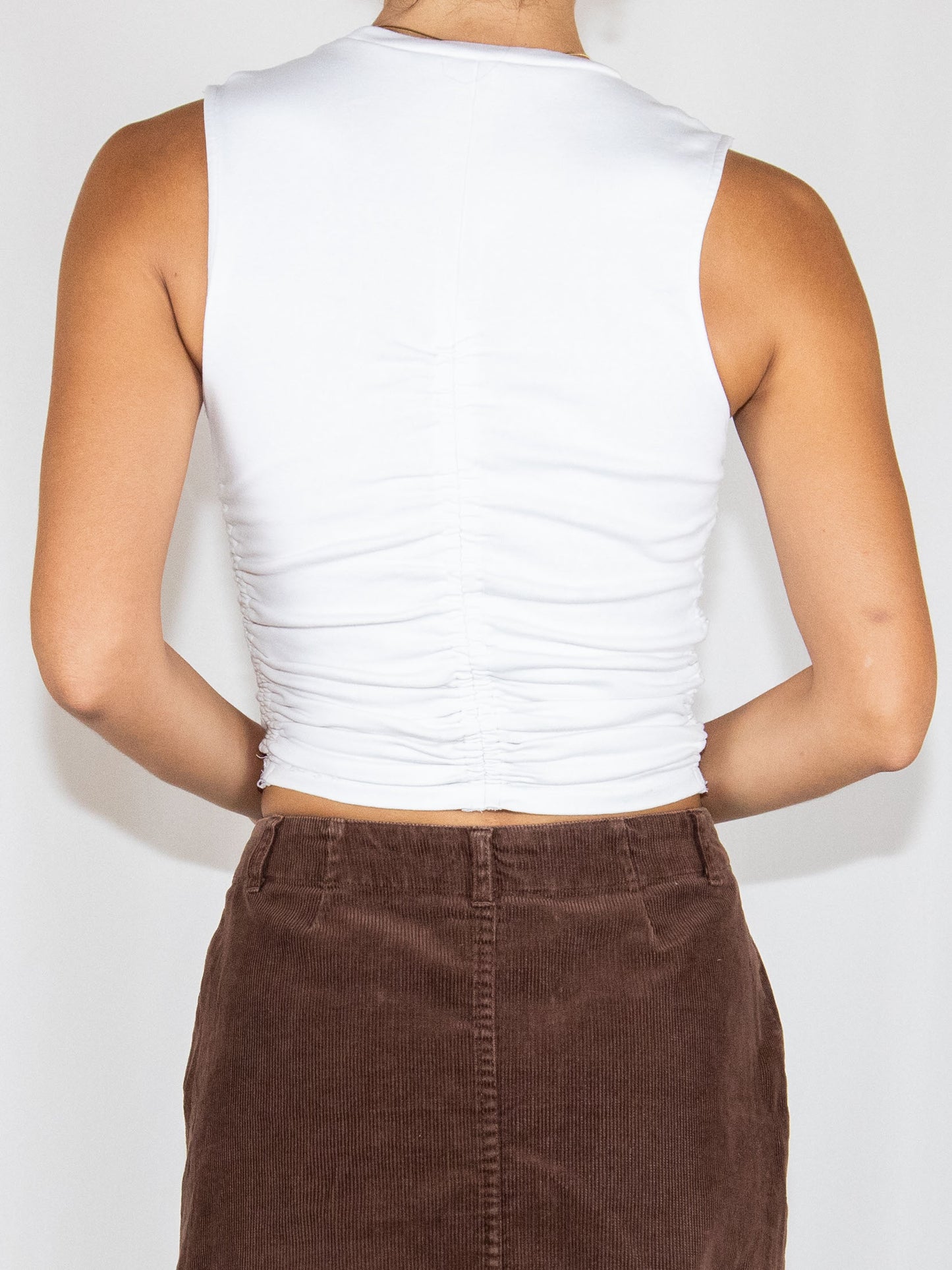 White Zara Top-M Excellent / Zara / M