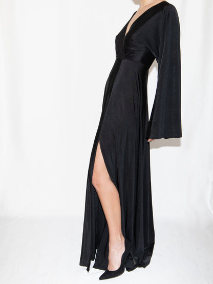 Black Key Couture Maxi Dress-Xs-S Brand New / Key Couture / XS-S