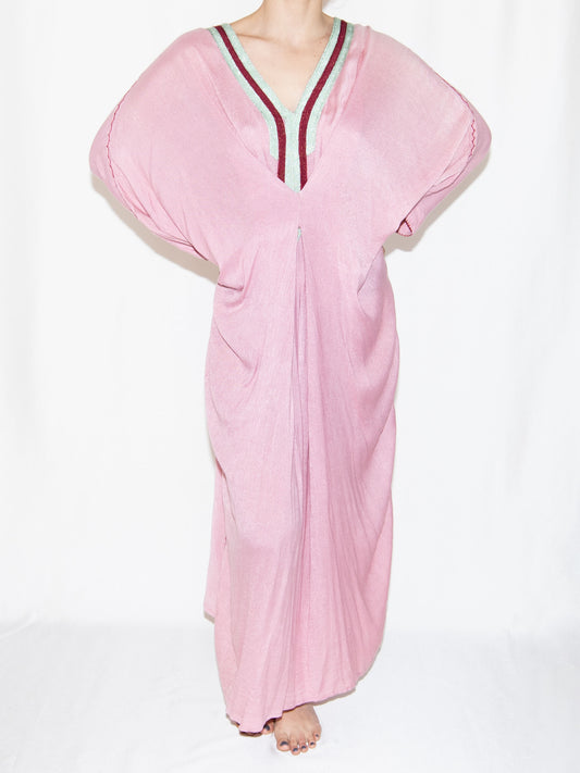 Pink Dar Mode Maxi Dress-M Excellent / Dar Mode / M