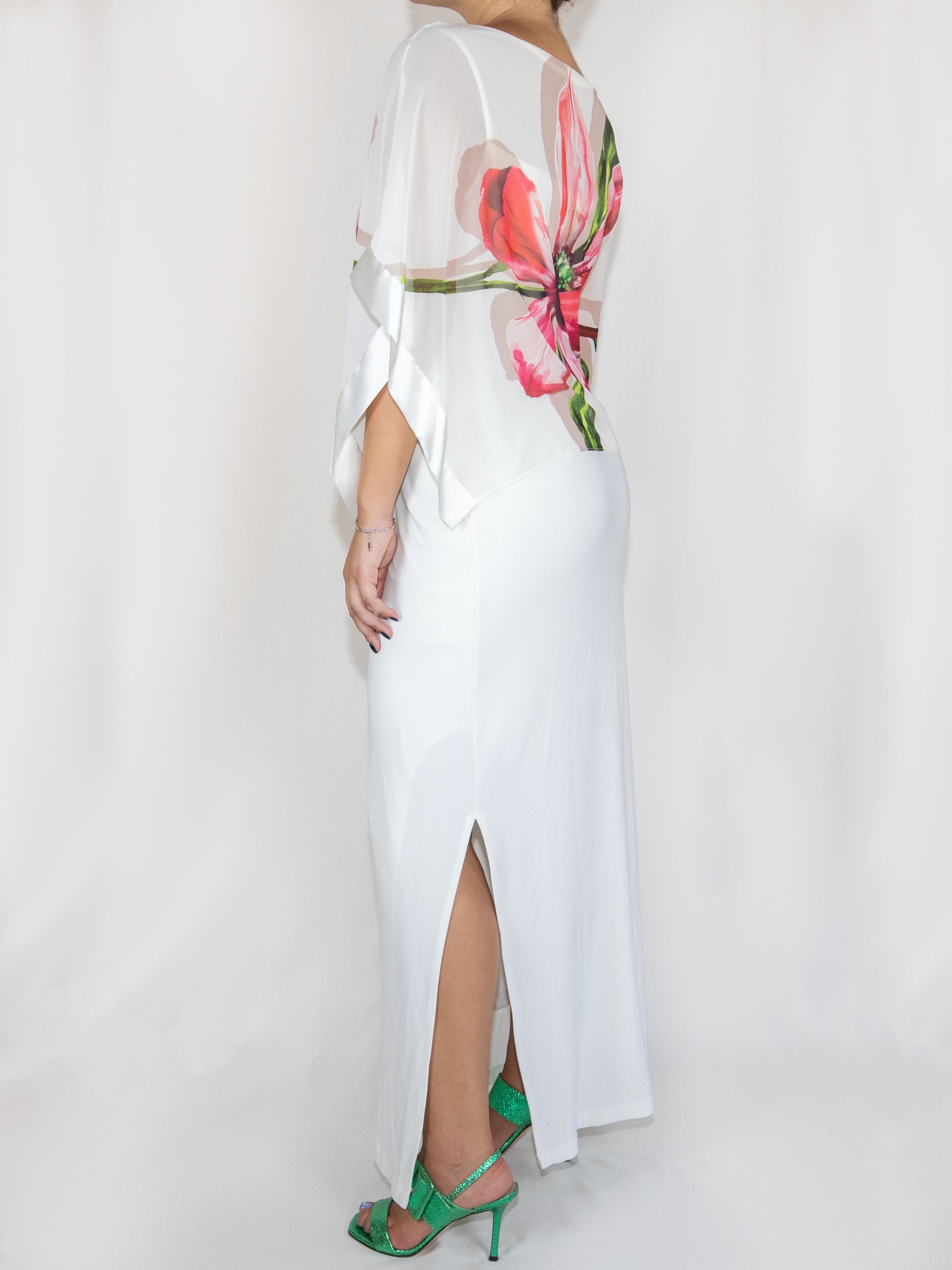 White Floral Antoine Nakhle Maxi-38 Excellent / Antoine Nakhle / 38