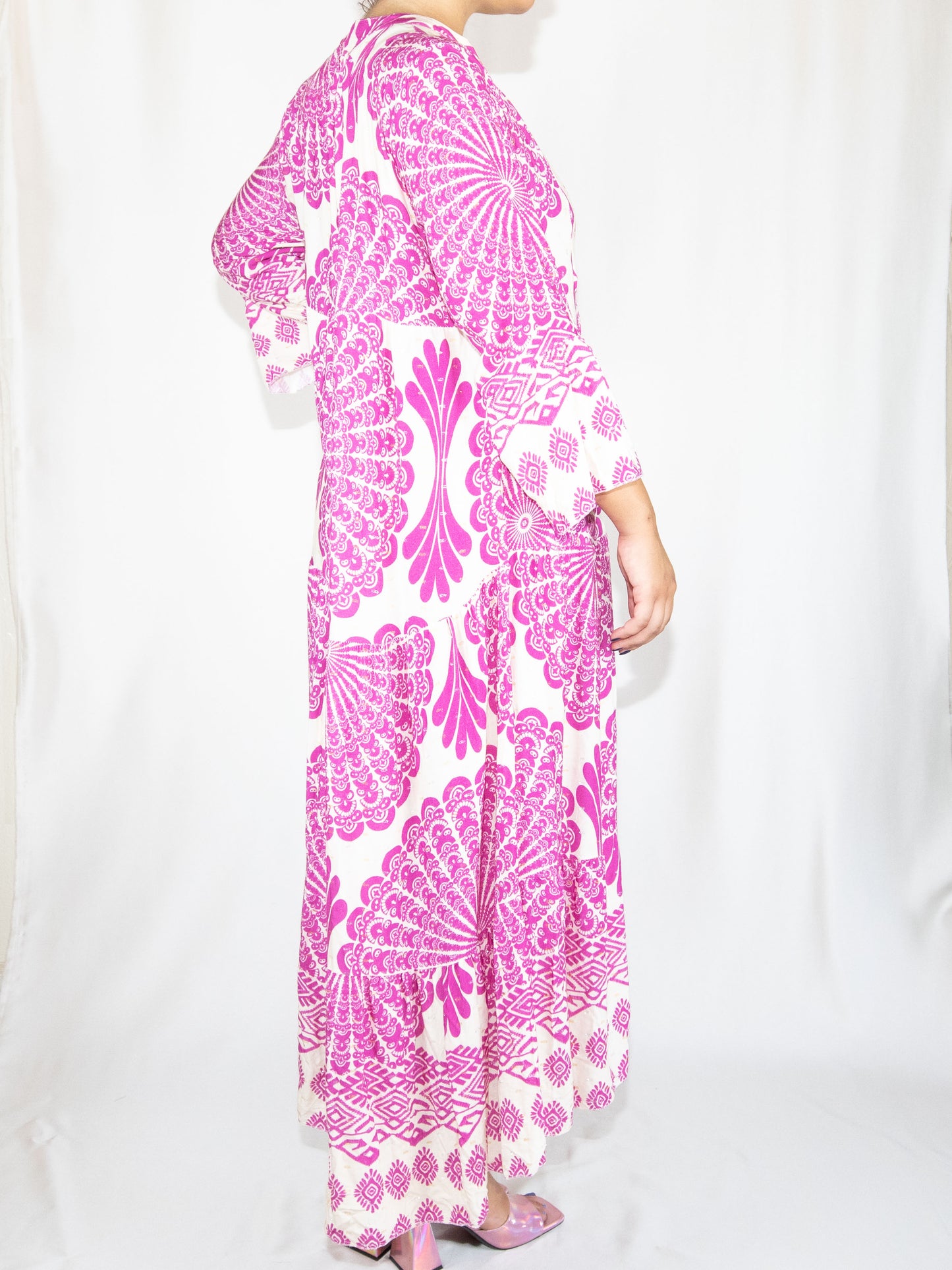 Pink & White New Collection Maxi Dress-M Brand New / New Collection / M