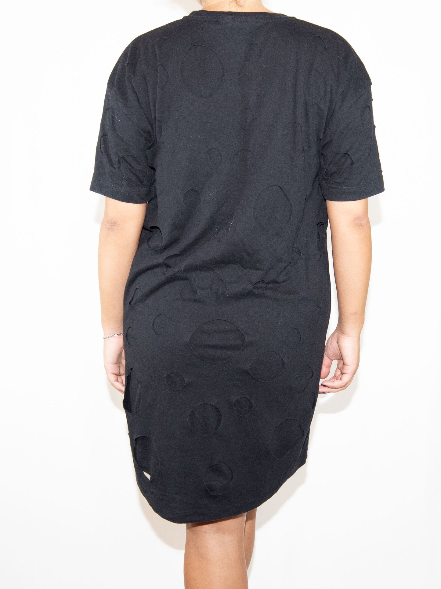 Black Comme Des Fuckdown Tshirt Dress-L Good Condition / comme des fuckdown / L