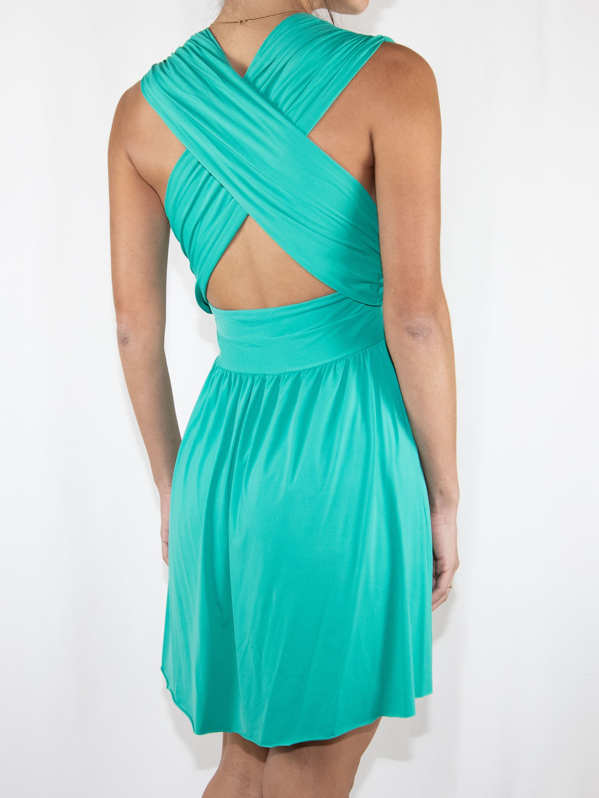 Turquoise  Mini Dress-S Excellent / - / S