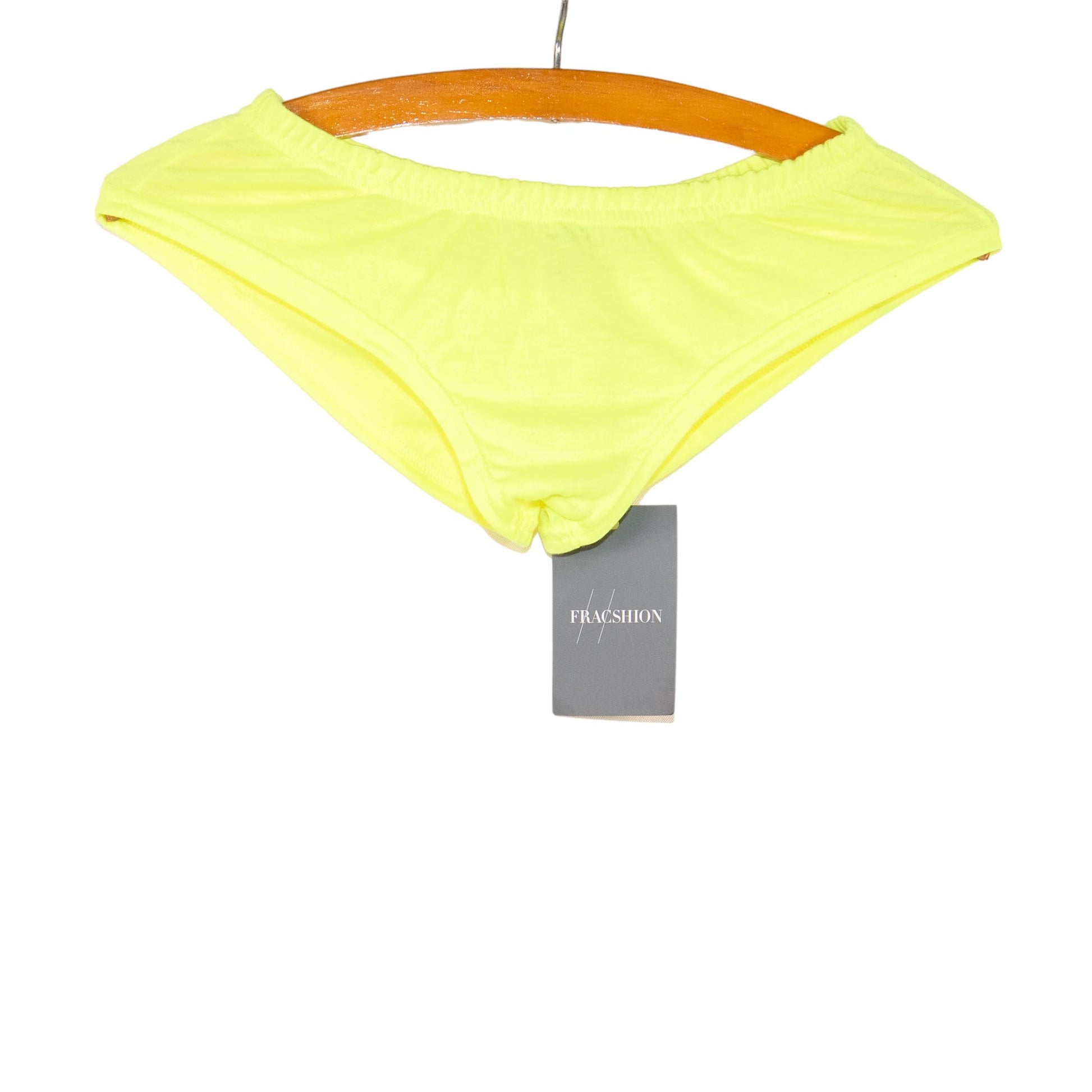 Fluorescent Yellow Fracshion Pole Briefs Sportswear-M Brand New With A Tag / Fracshion / M