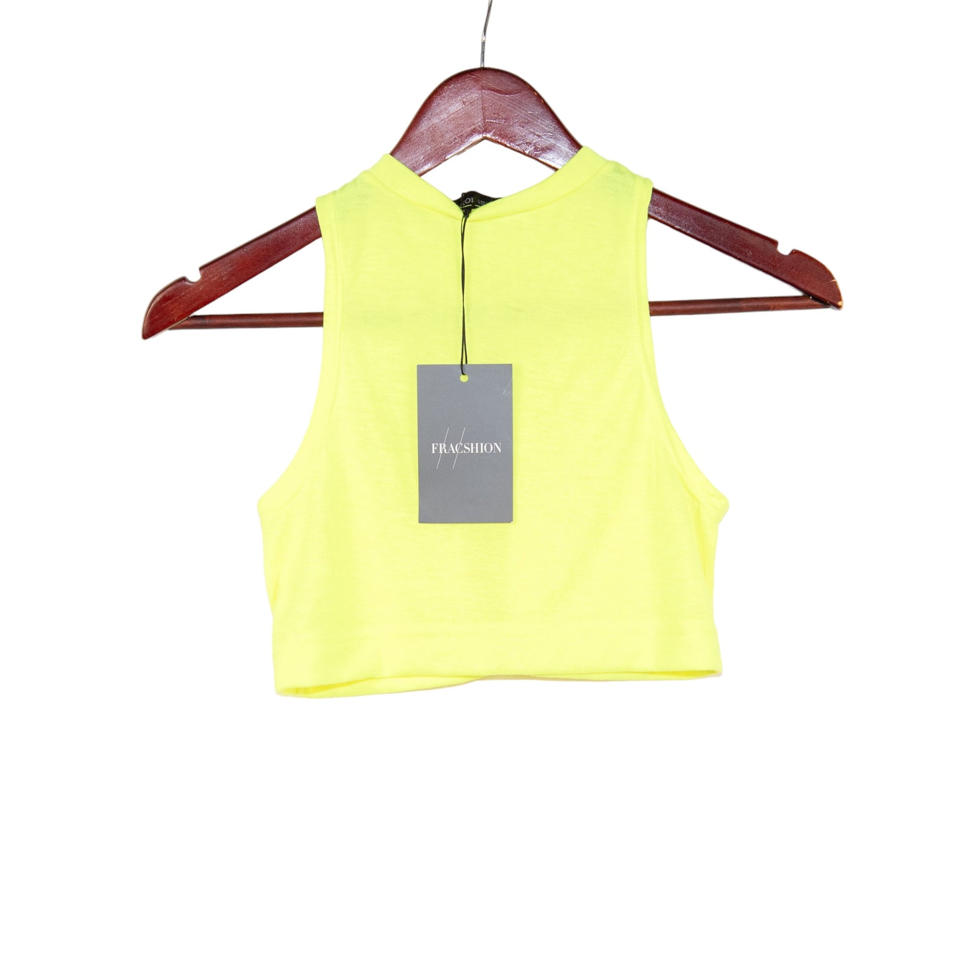 Fluorescent Yellow Fracshion Pole Top Sportswear-M Brand New With A Tag / Fracshion / M