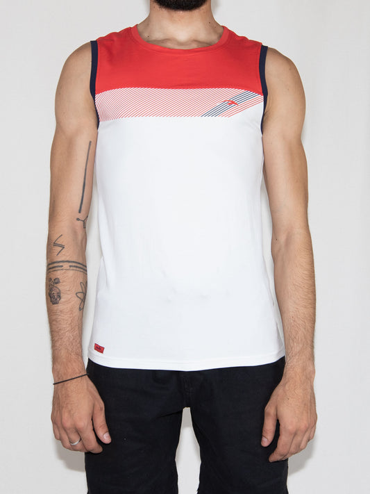 Red & Wite Maraton Sport Top Sportswear-M Brand New With A Tag / - / M