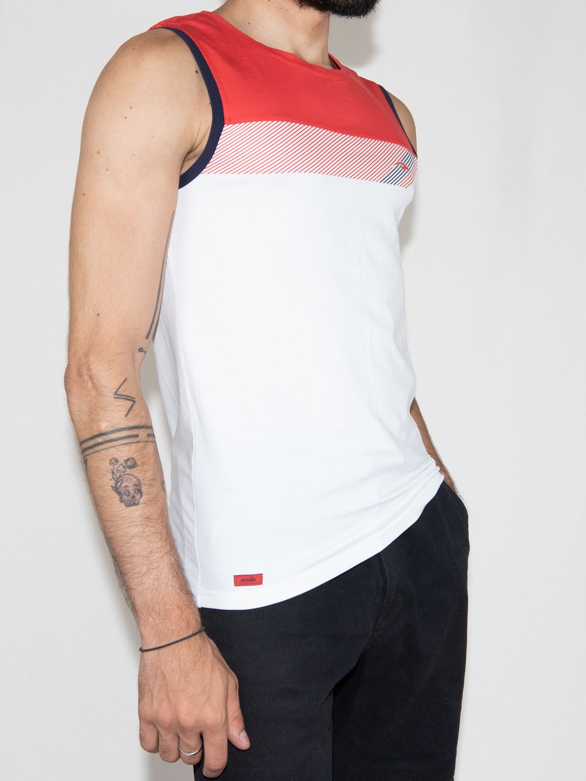 Red & Wite Maraton Sport Top Sportswear-M Brand New With A Tag / - / M