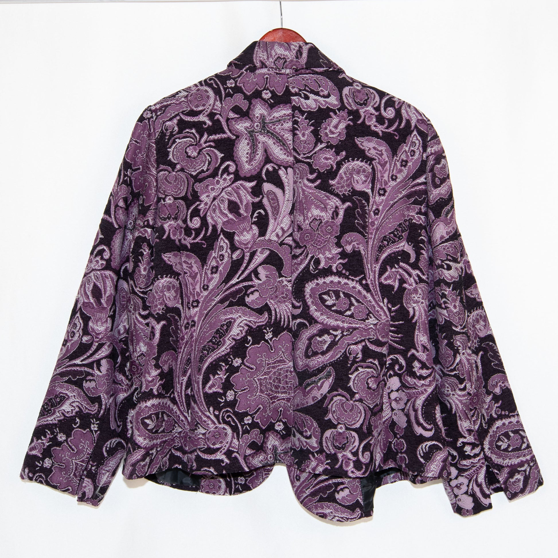 Purple Pattern Emma James Blazer -L Brand New / - / L