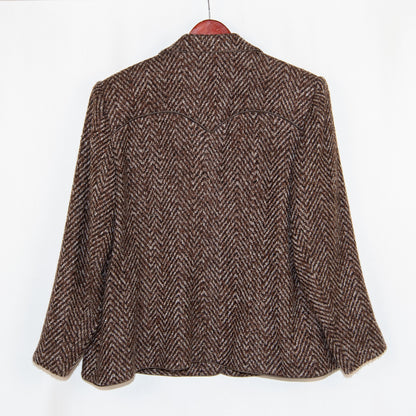 Brown Pattern Zelli Blazer -20 Brand New / Zelli / 20