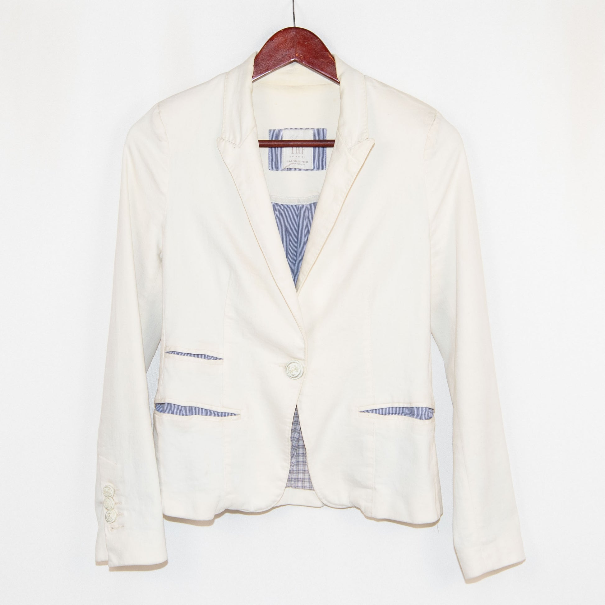 Ivory Zara Blazer -40 Good Condition / Zara / 40