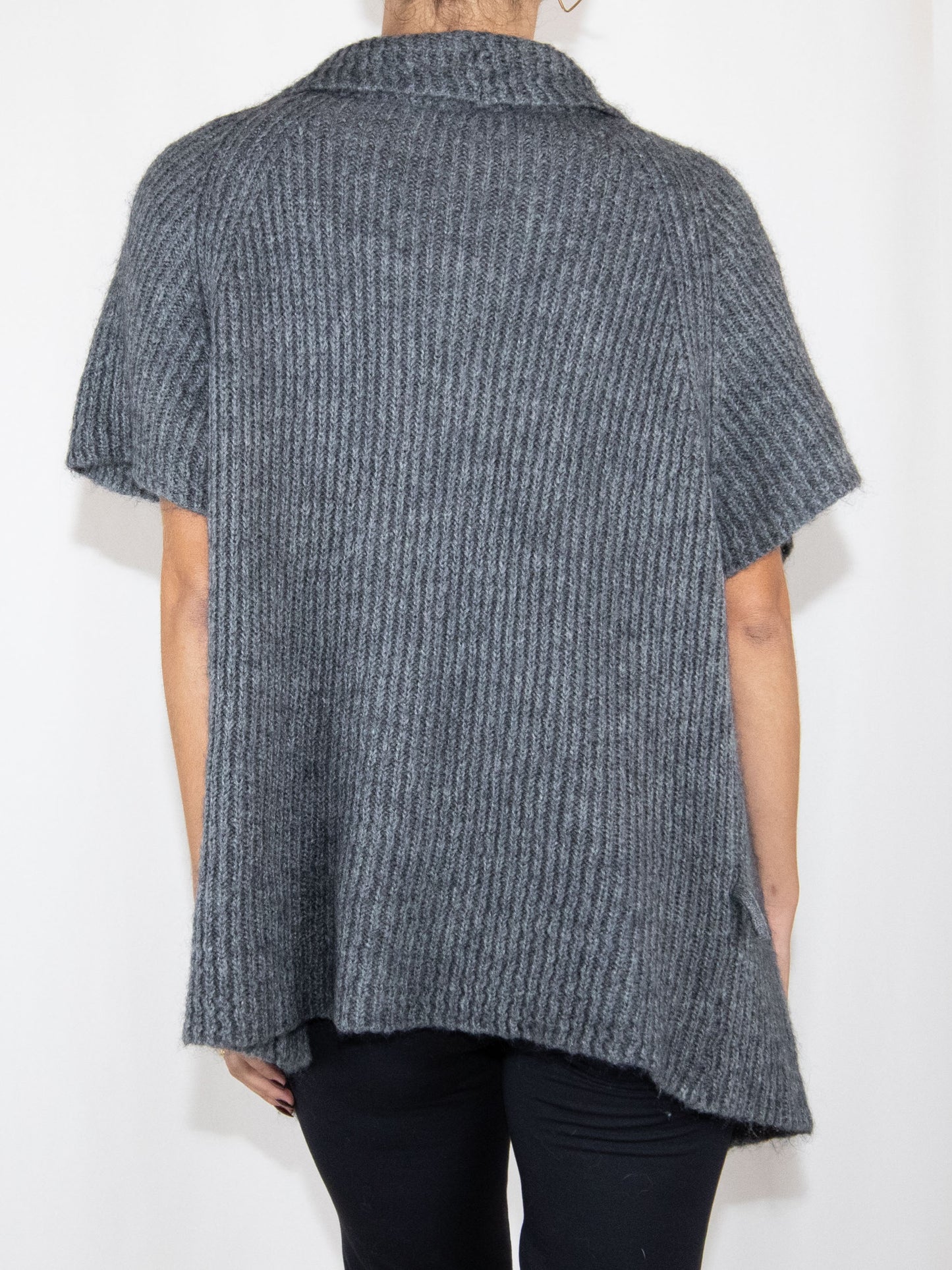 Grey List Cardigan-S Brand New / List / S