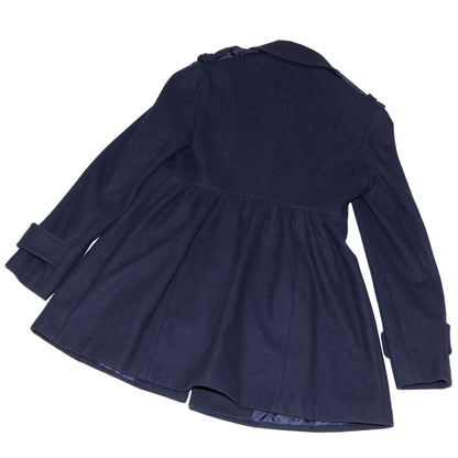 Navy Via Coat -Xs Excellent / Via / XS