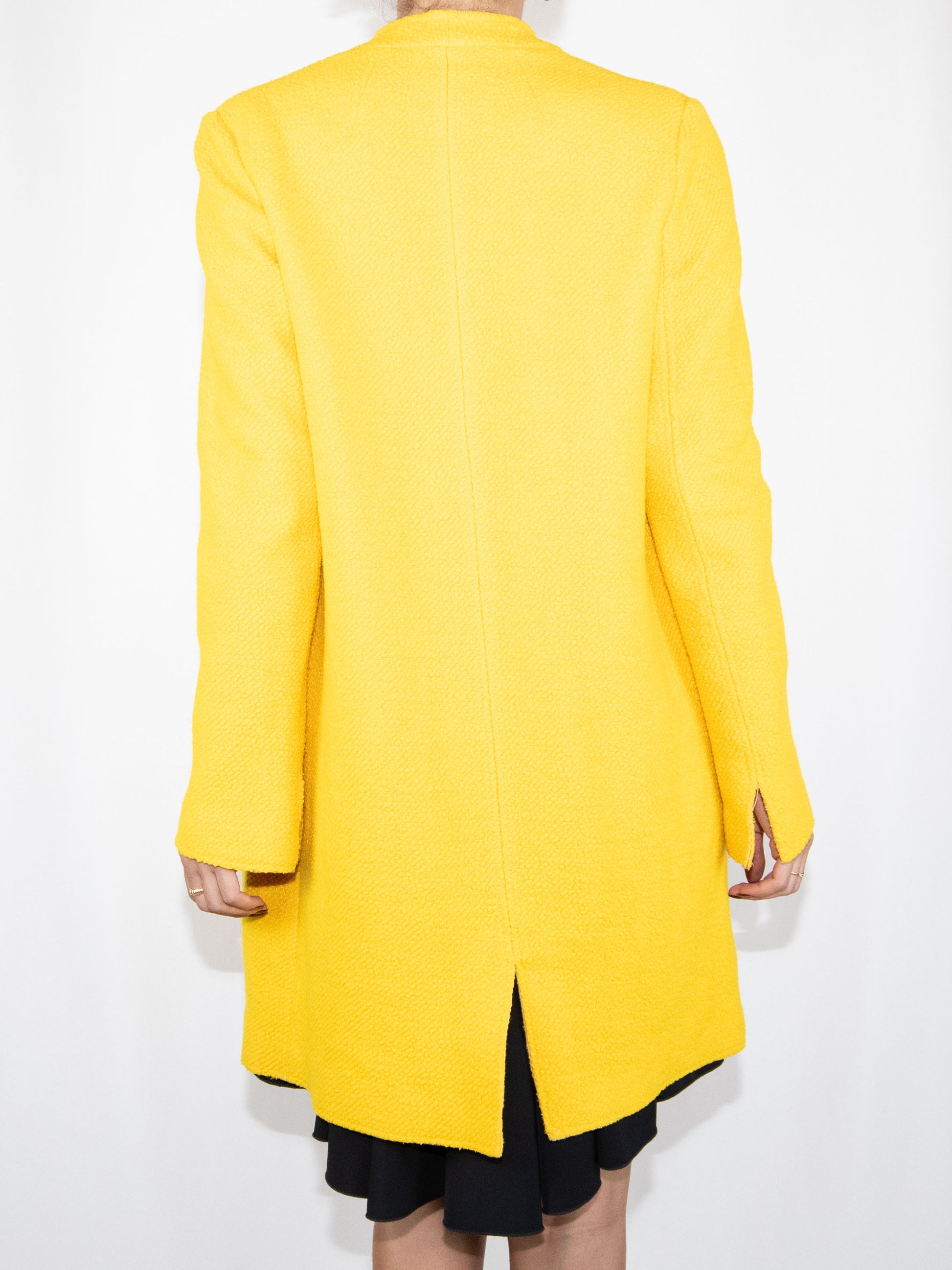 Yellow Zara Coat-S Brand New / Zara / S