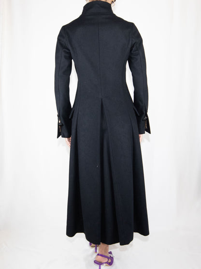 Black Maliparmi Coat-40 Brand New / Maliparmi / 40