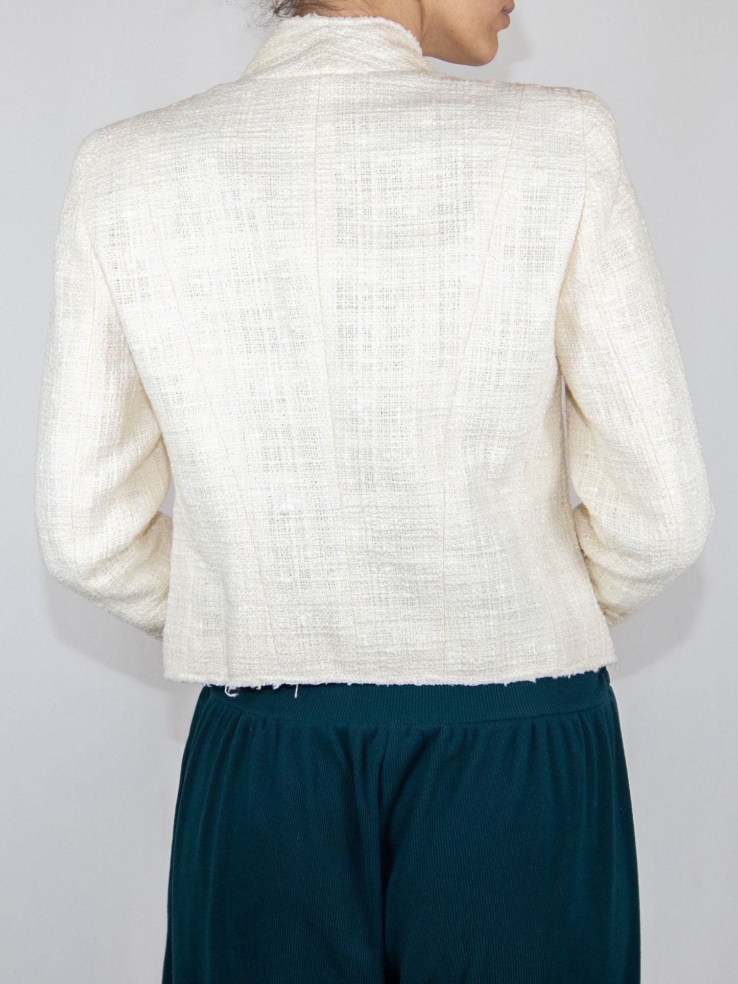 Ivory Zara Jacket -S Brand New / - / S