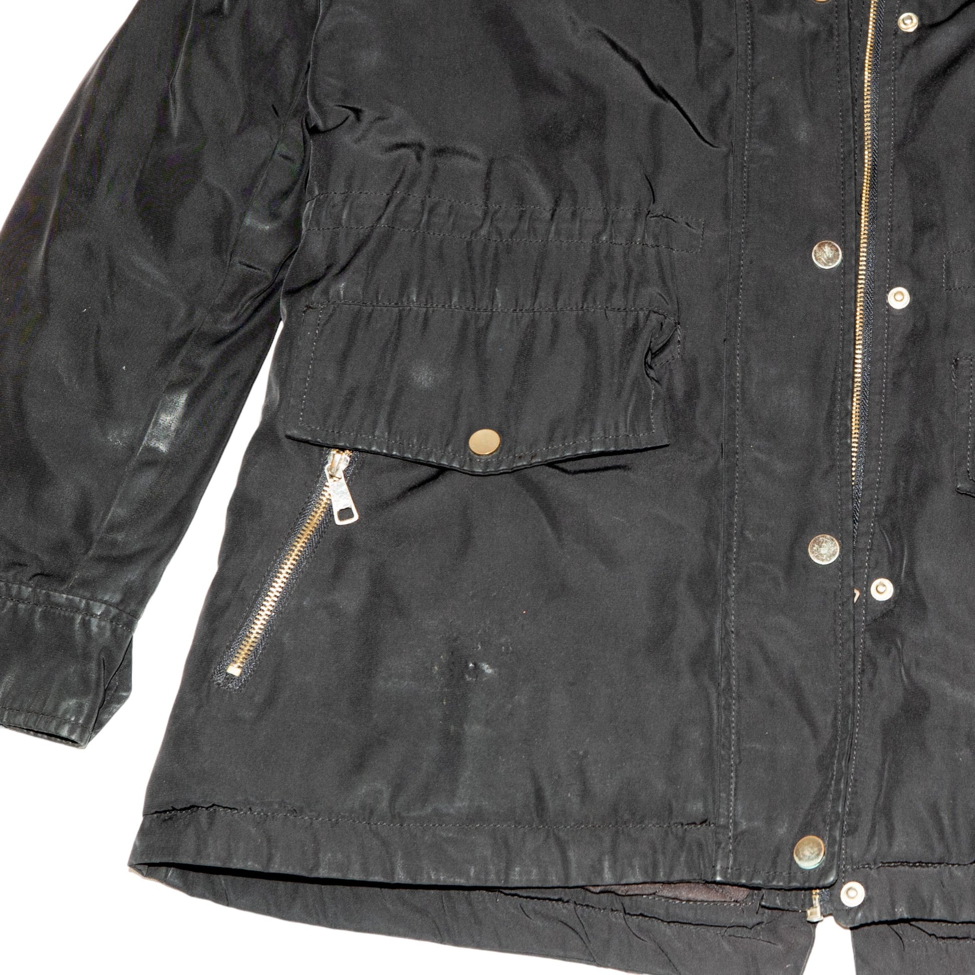 Black Zara Parka -L Good Condition / - / L