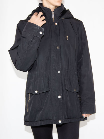 Black Zara Parka -L Good Condition / - / L