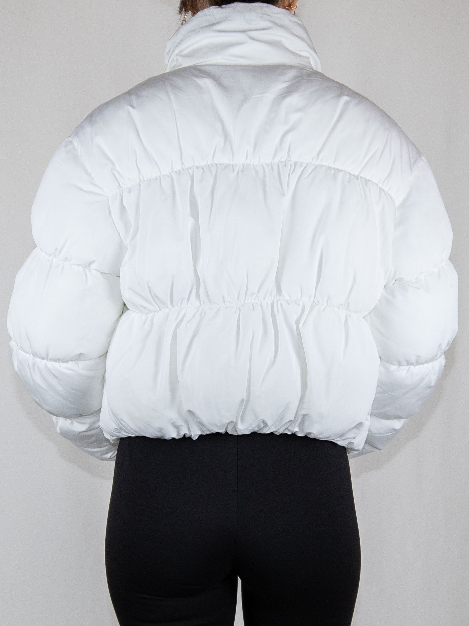 White Bershka Puffer -M Brand New With A Tag / Bershka / M