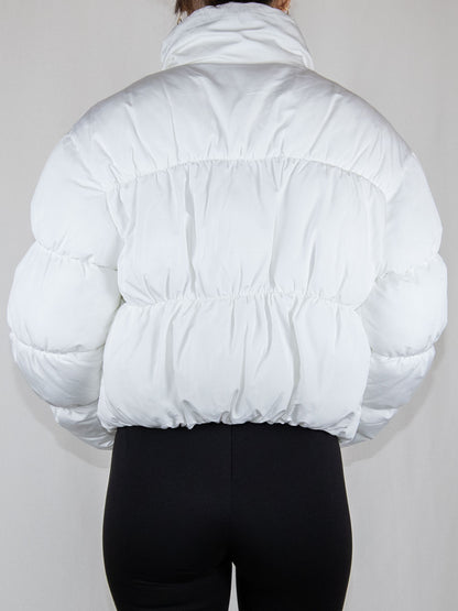 White Bershka Puffer -M Brand New With A Tag / Bershka / M