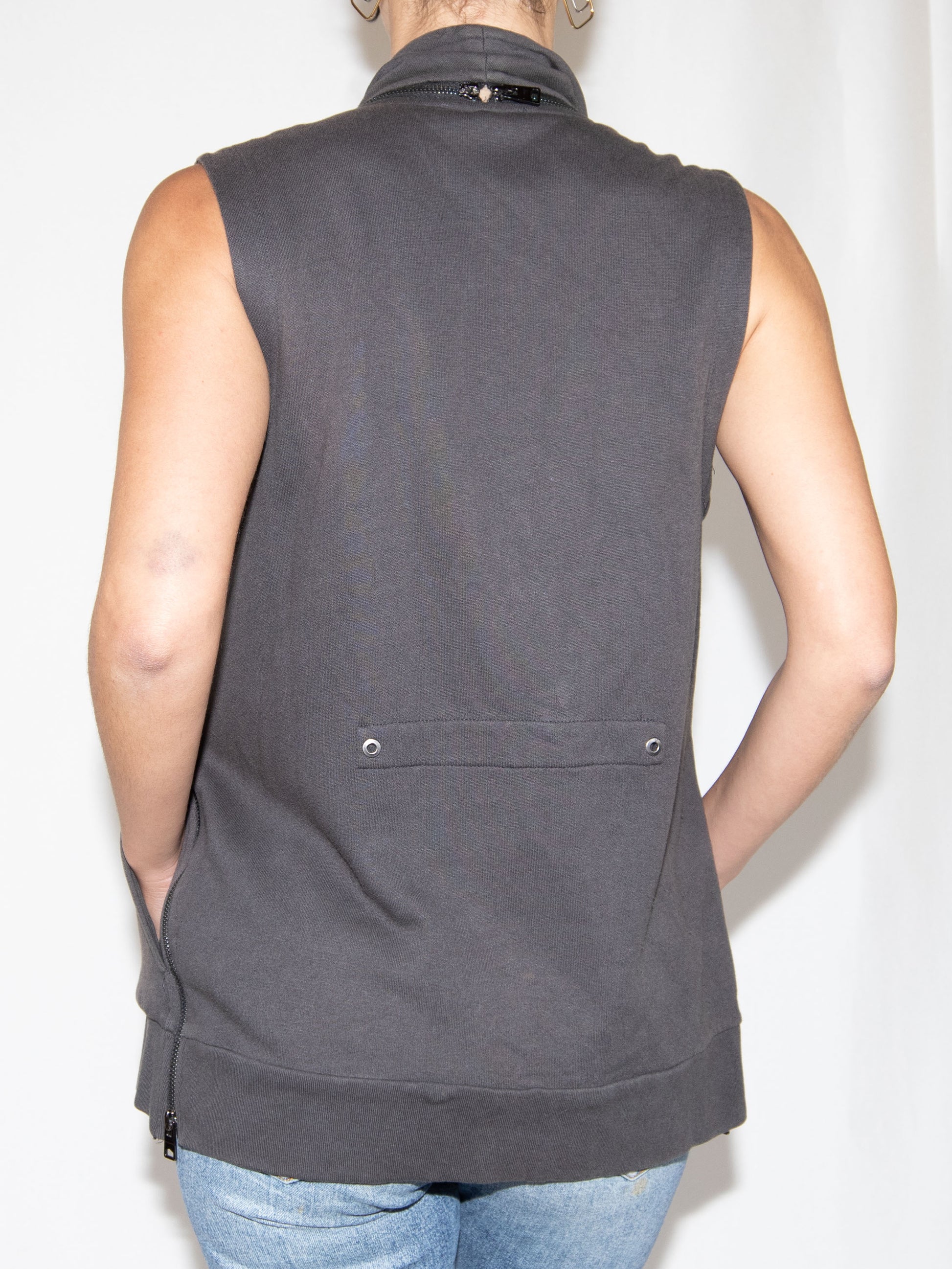 Gray Allsaints Vest -S-M Good Condition / Allsaints / S-M