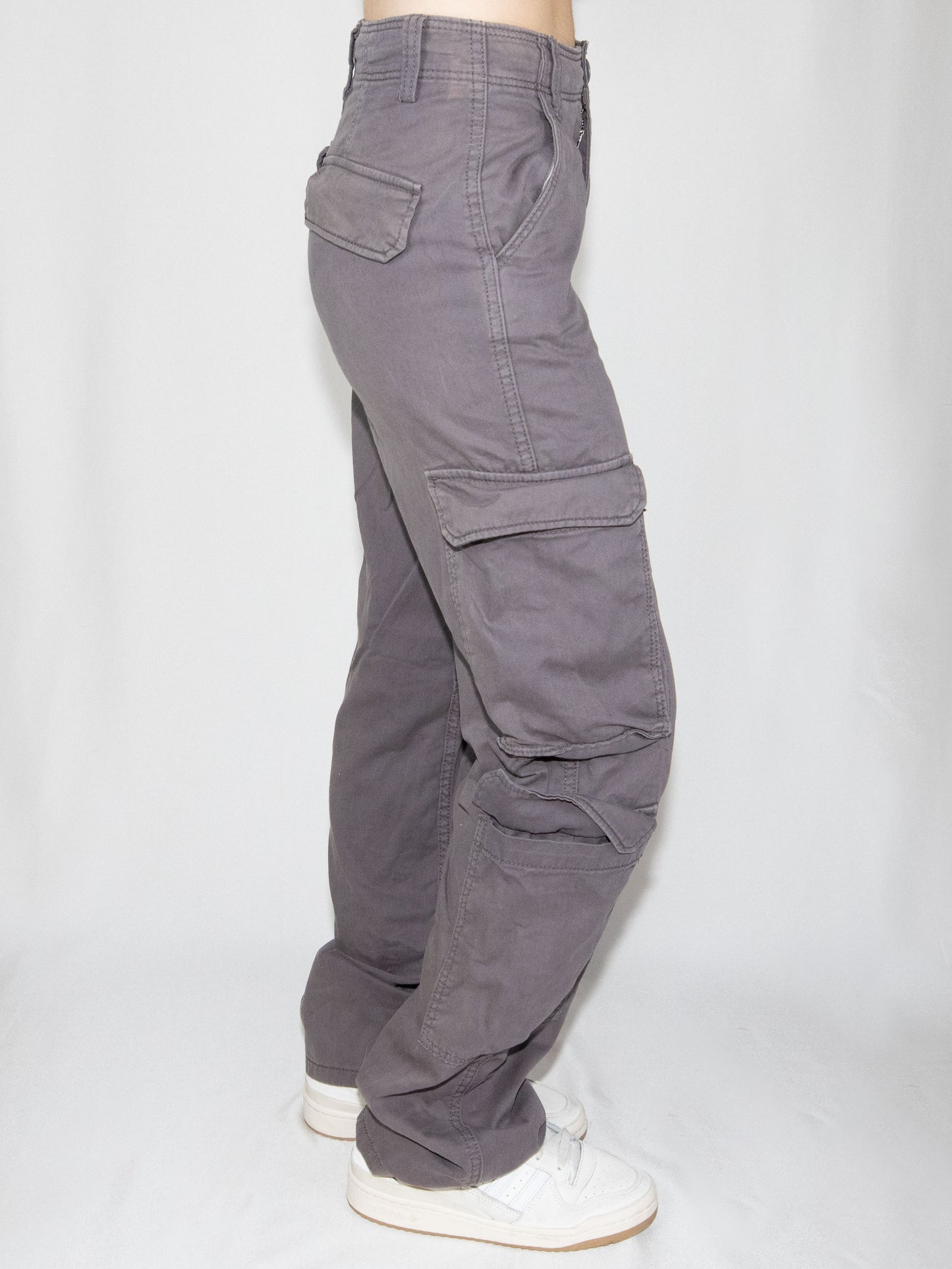 Gray Bershka Cargo Trousers-32 Brand New / Bershka / 32