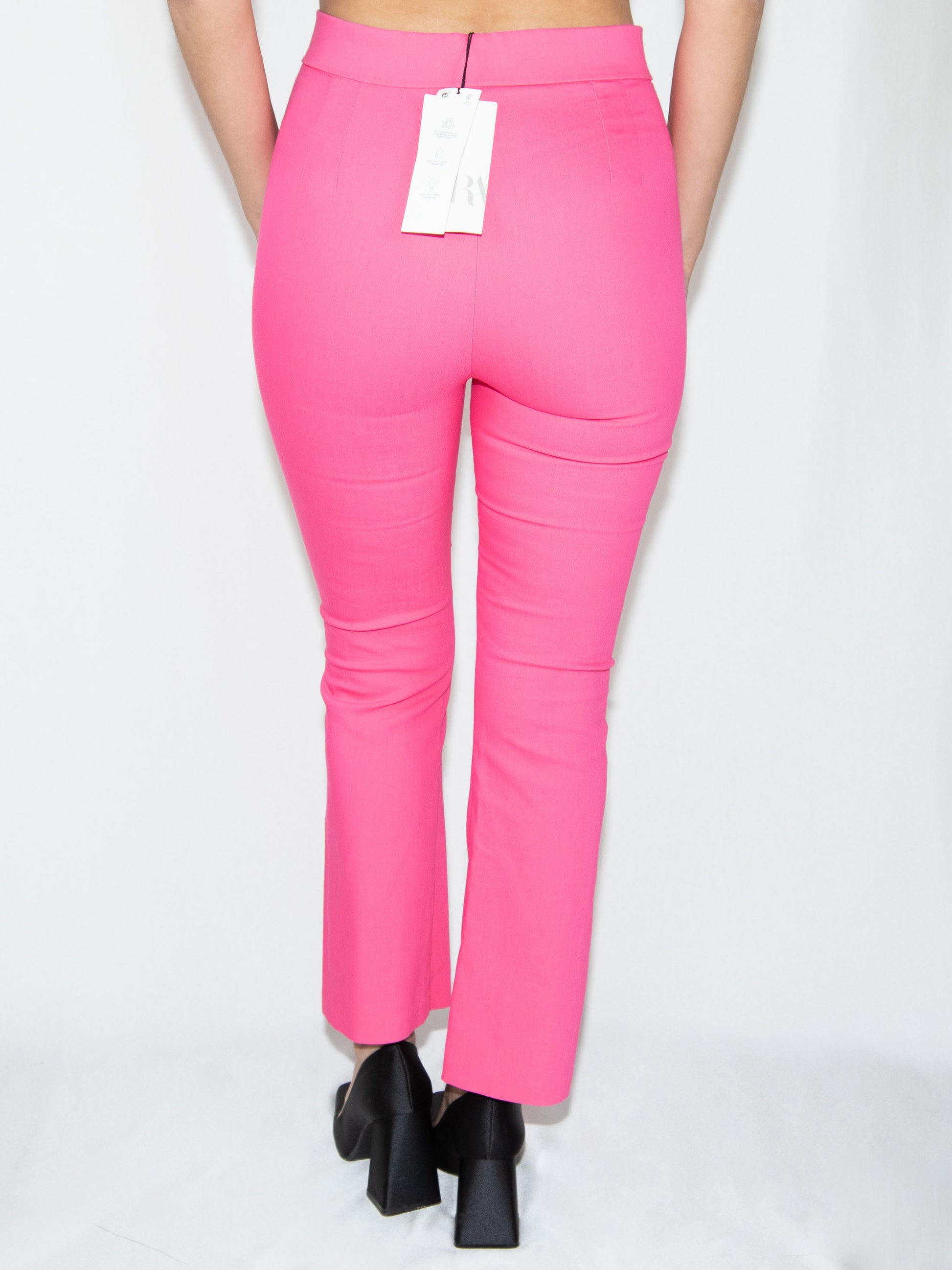 Fuchsia Zara Flare Trousers-34 Brand New With A Tag / Zara / 34