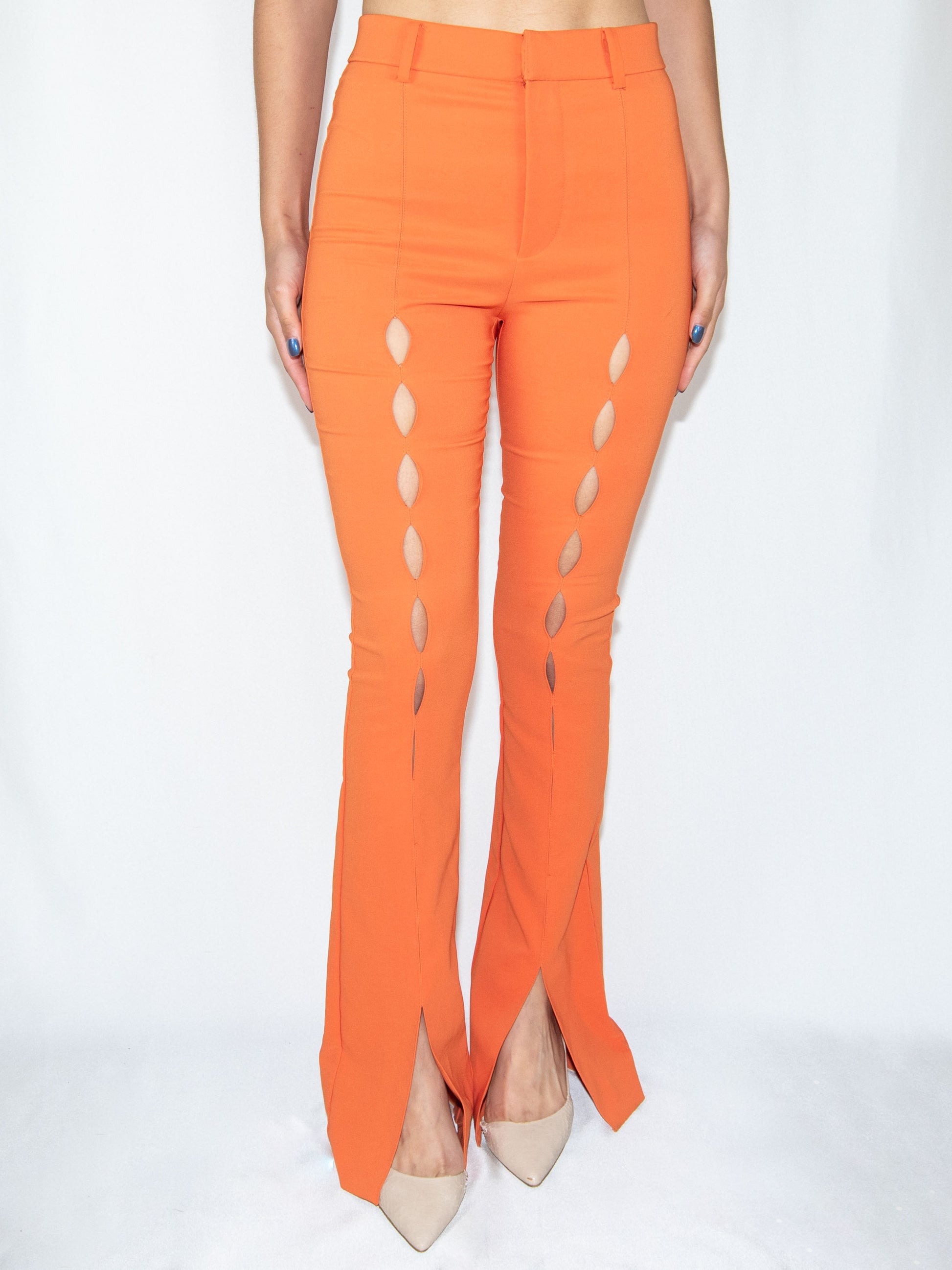 Orange Zara Flare Trousers-S Brand New / Zara / S