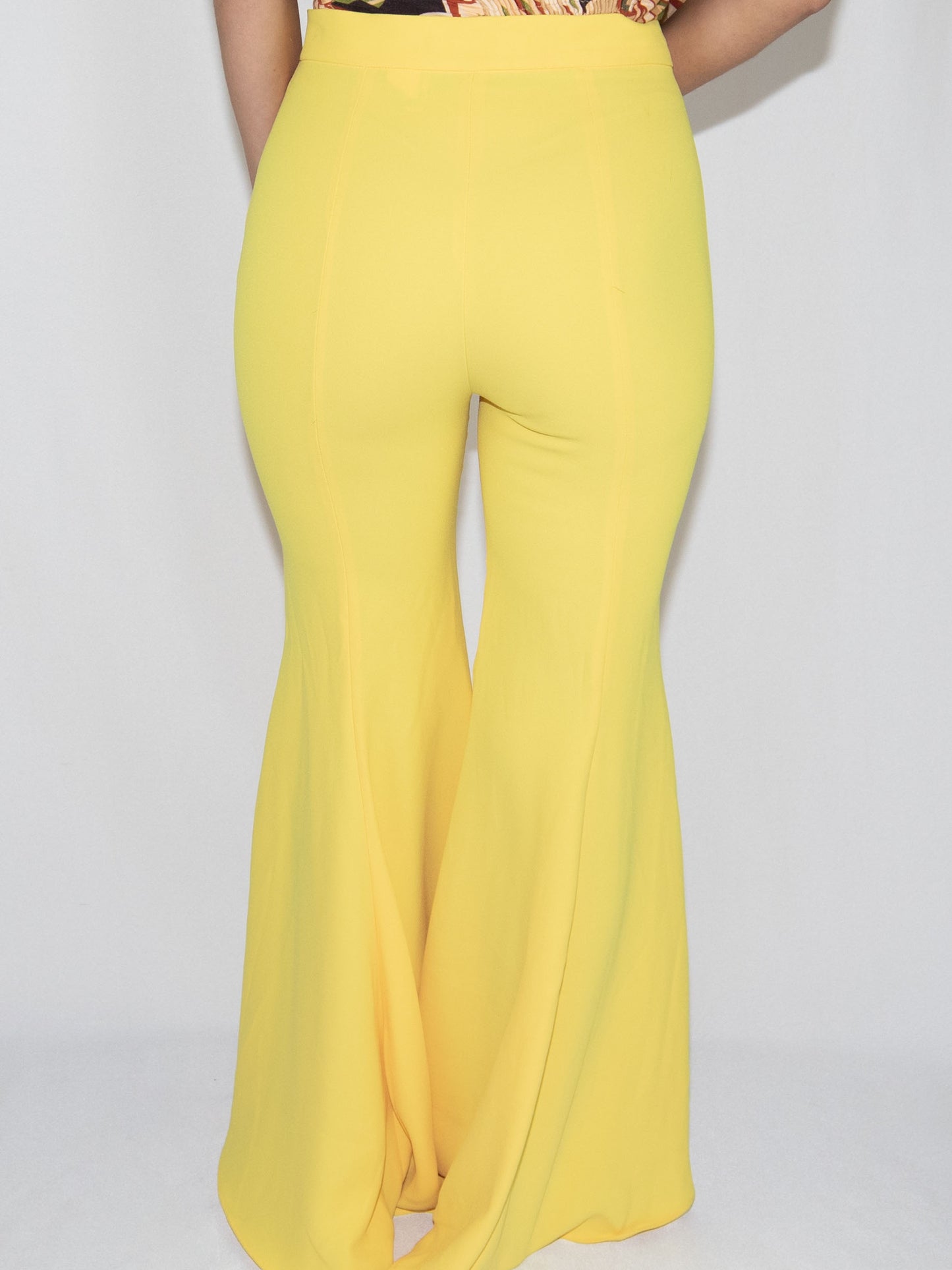 Yellow Zara Flare Trousers-S Brand New / Zara / S