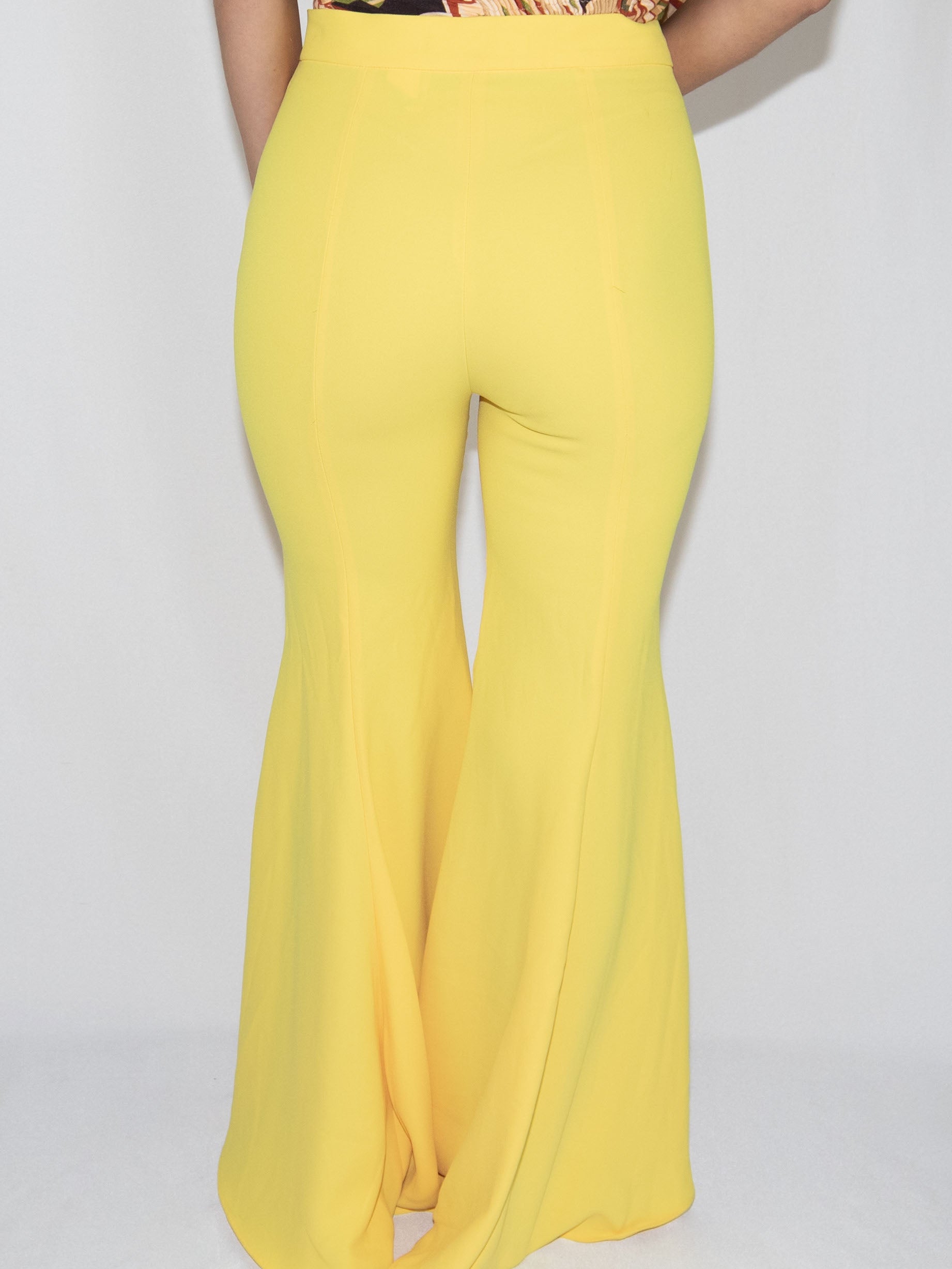 Yellow Zara Flare Trousers-S Brand New / Zara / S