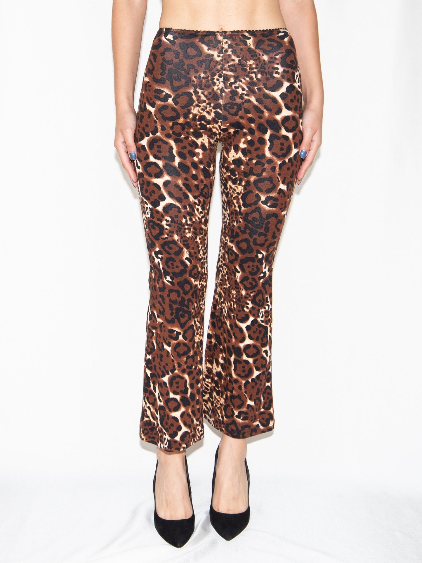 Brown Tiger - Flare Trousers-Xs Excellent / - / XS