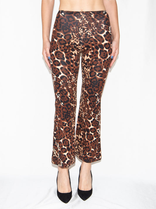 Brown Tiger - Flare Trousers-Xs Excellent / - / XS