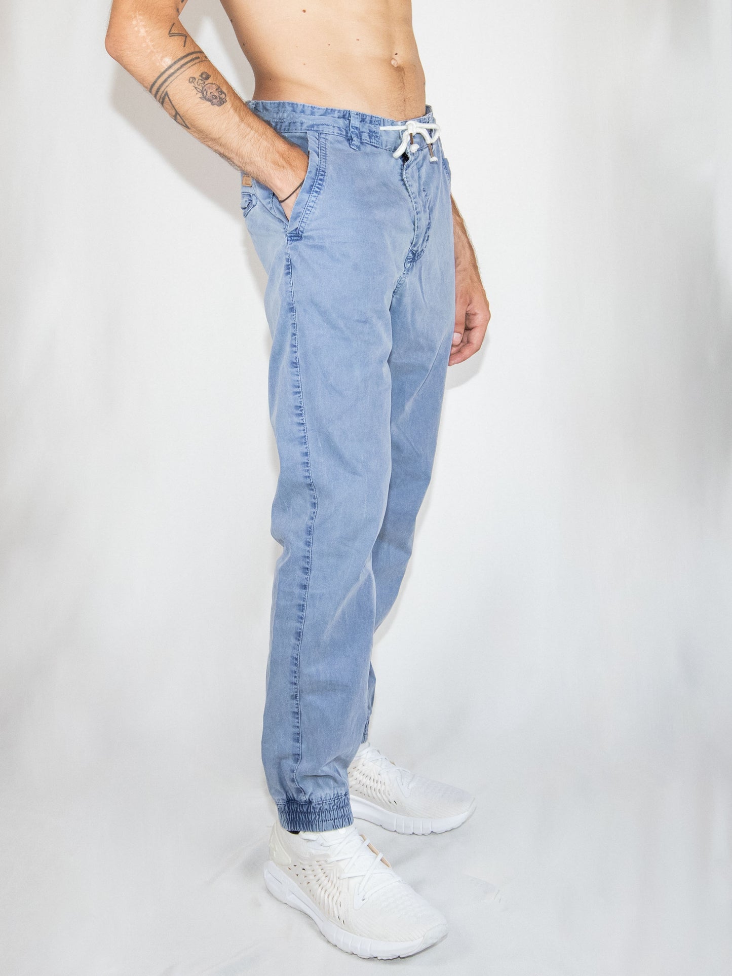 Blue Pull&Bear Joggers Trousers-40 Excellent / Pull&Bear / 40