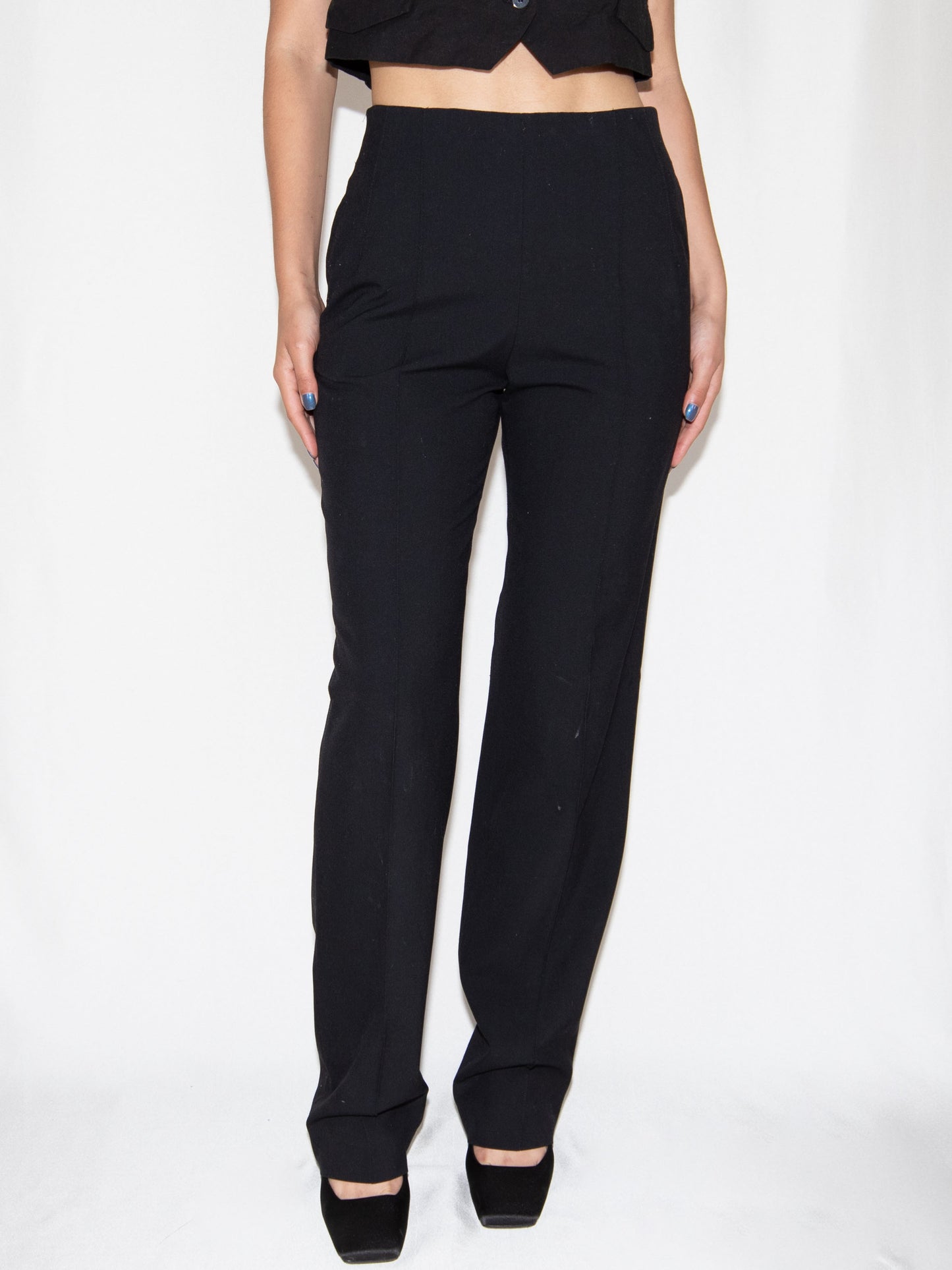 Black Zara Tailored Trousers-S Excellent / - / S